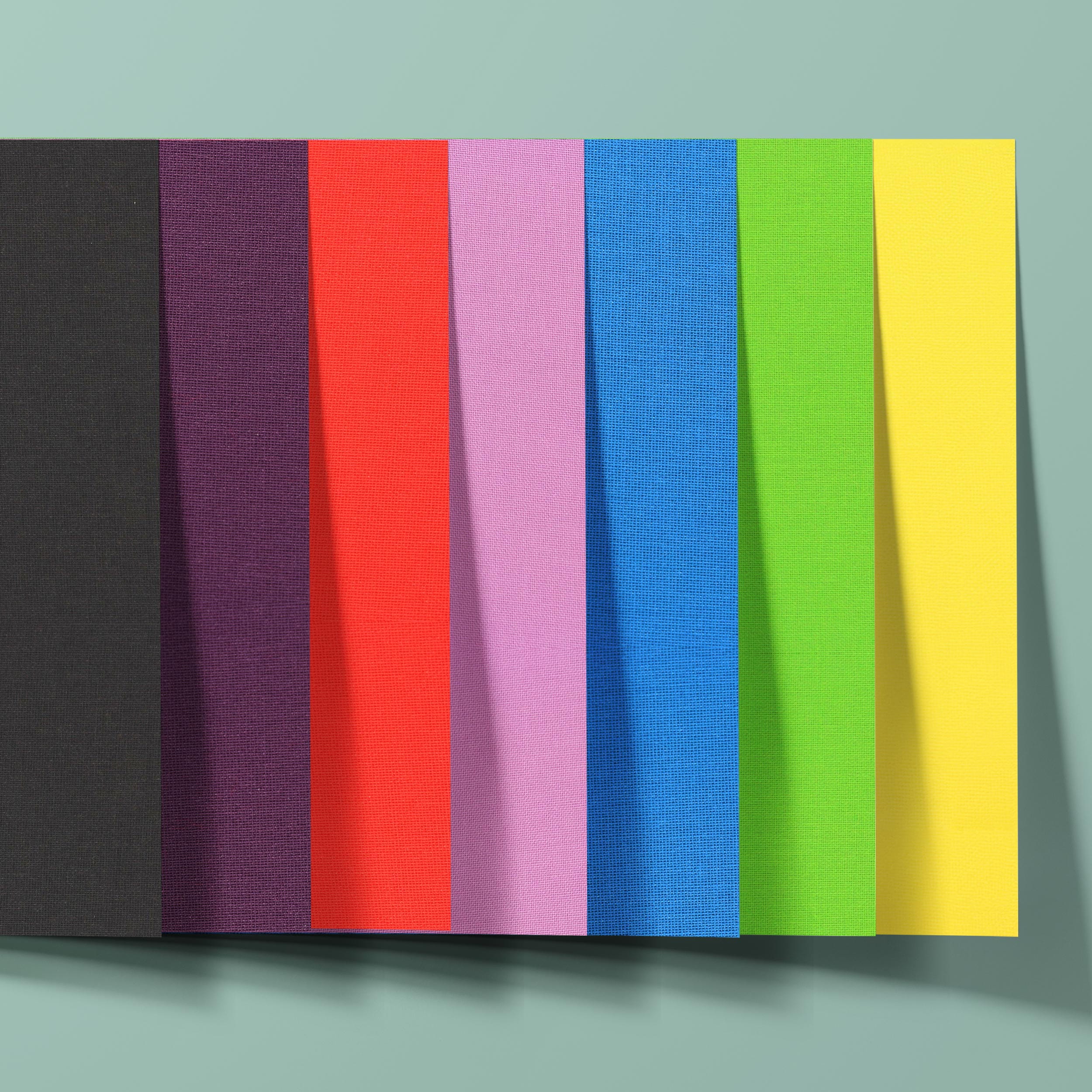 Self Adhesive Book Binding Book Cloth A4 Size Choose Colour 