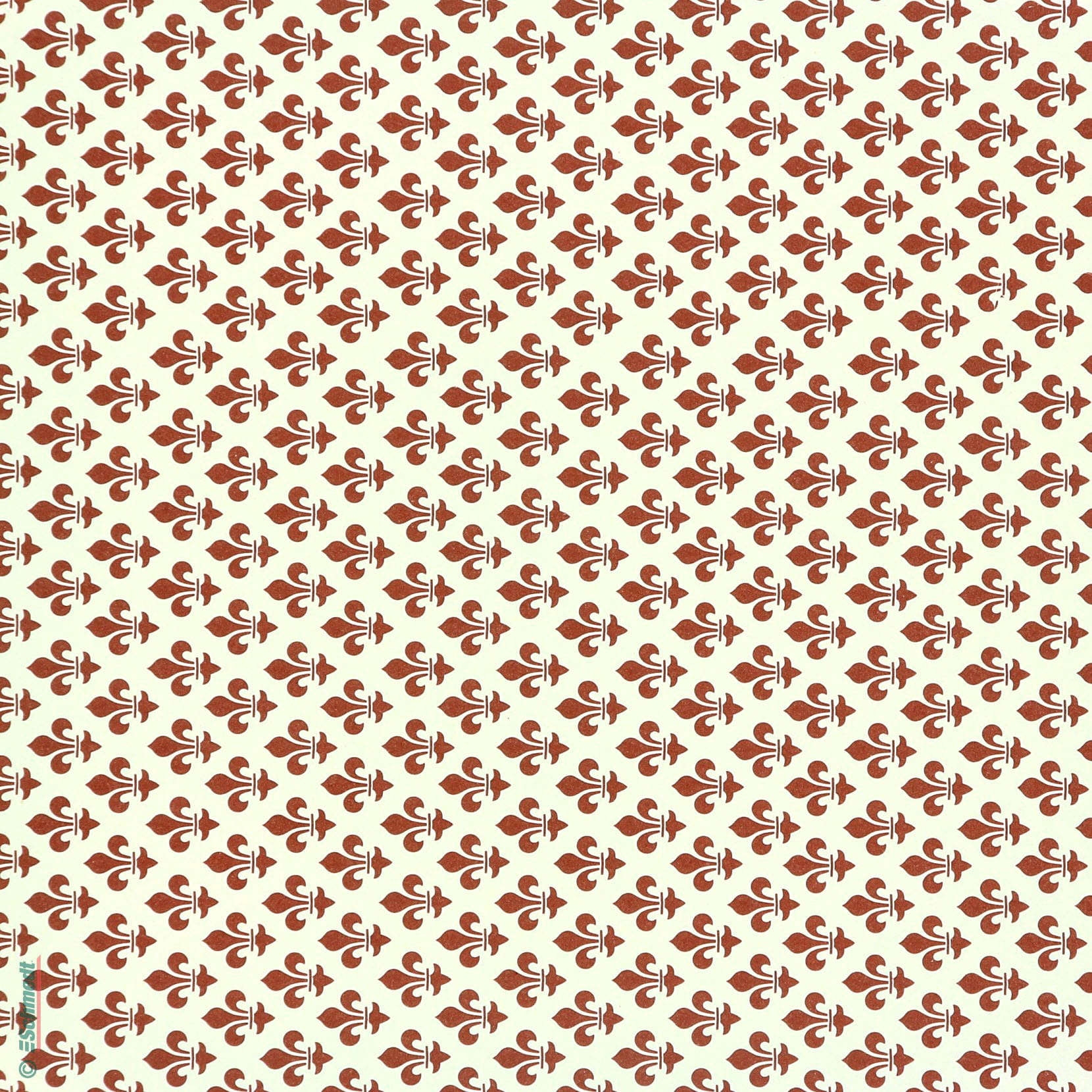 004 - Fleur de lis brown