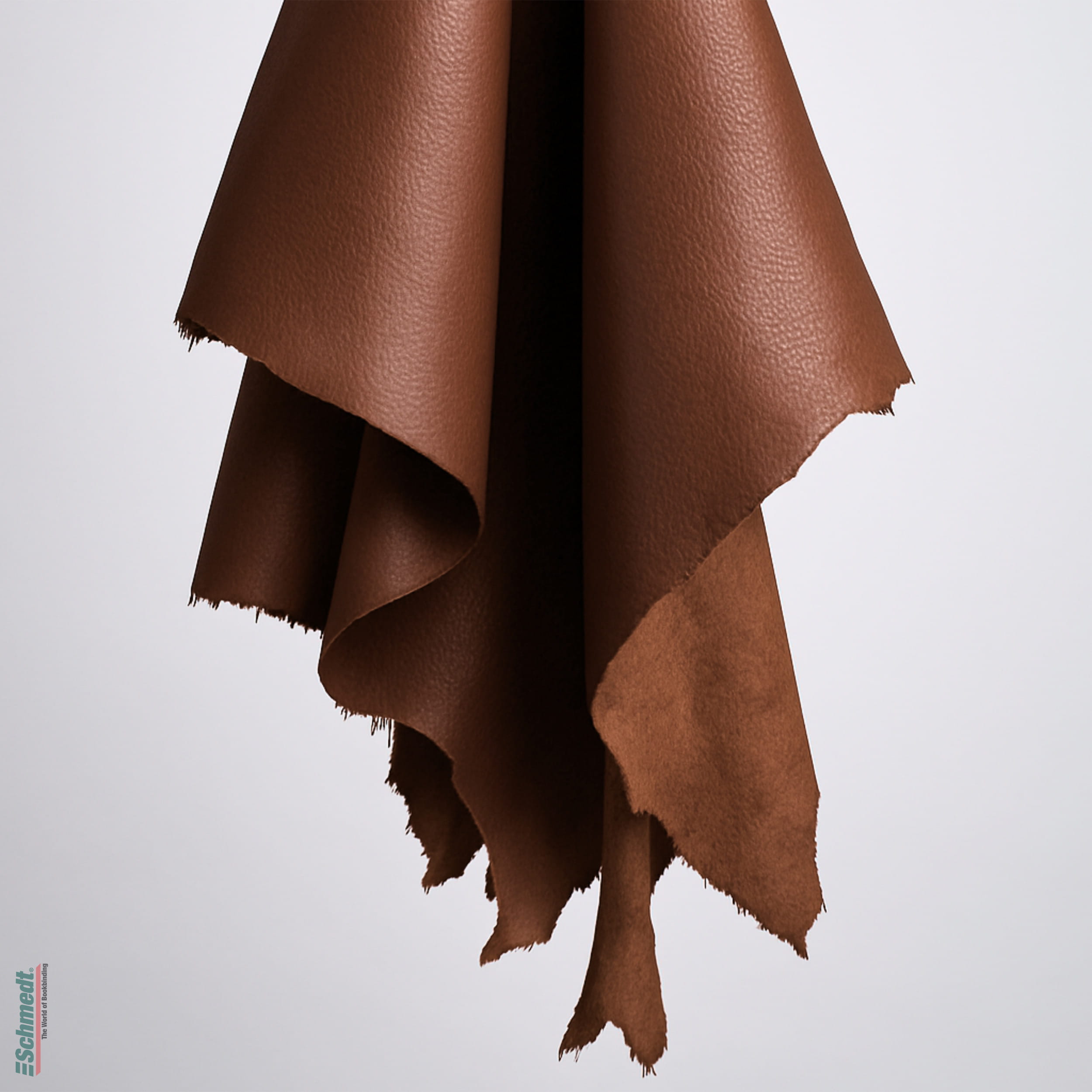 Oase-Ziegenleder - Voll-Leder - Farbe 045 - mahagoni - Größe I - Standard - zur Herstellung von hochwertigen Büchern mit Echtleder-Einband o... - Bild-1