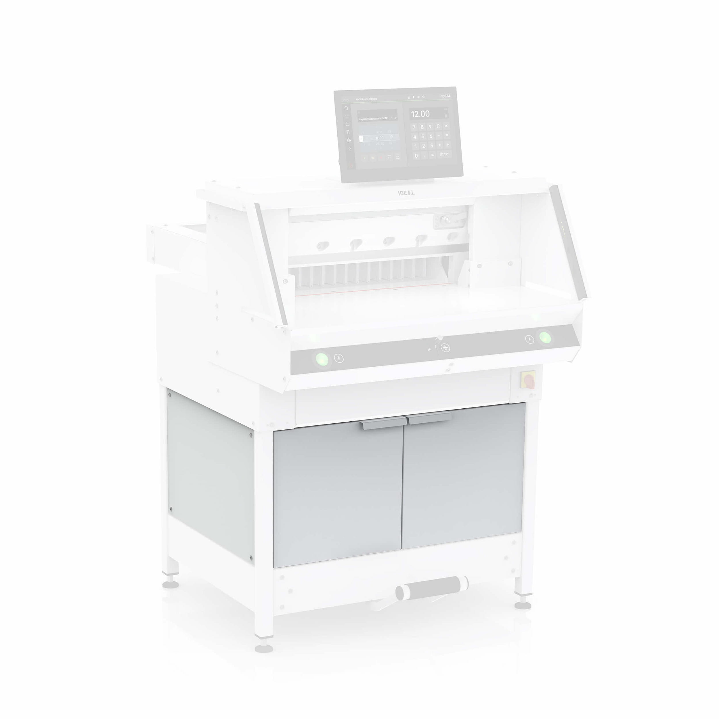 Pièces d'habillage, complètes - pour stand du massicot Type IDEAL THE...