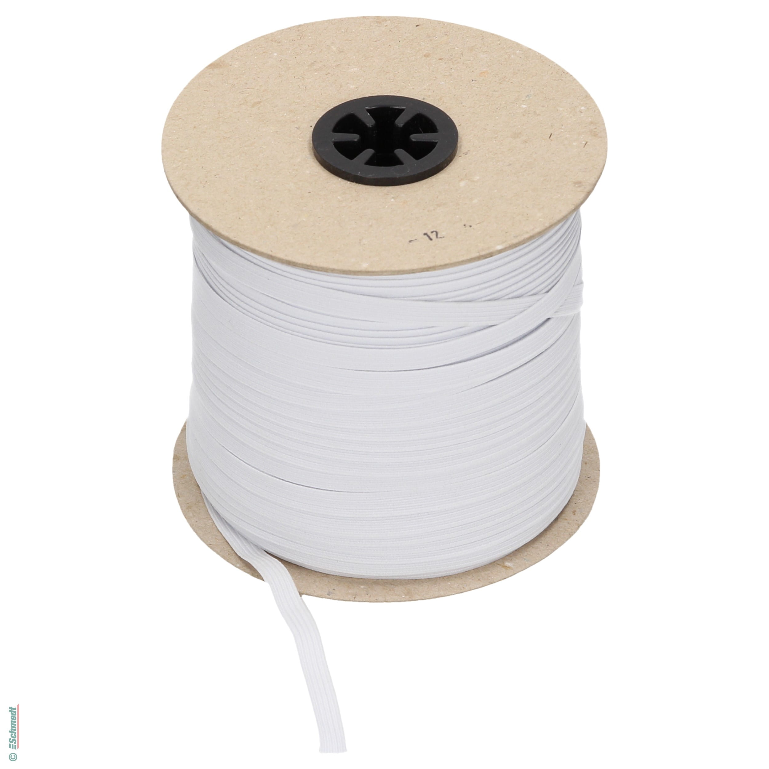 Ruban plat en caoutchouc, élastique • env. 7 mm de large - Peut aussi être équipée de goupilles en métal (code d'art. 5390-99X) ou clips en ...