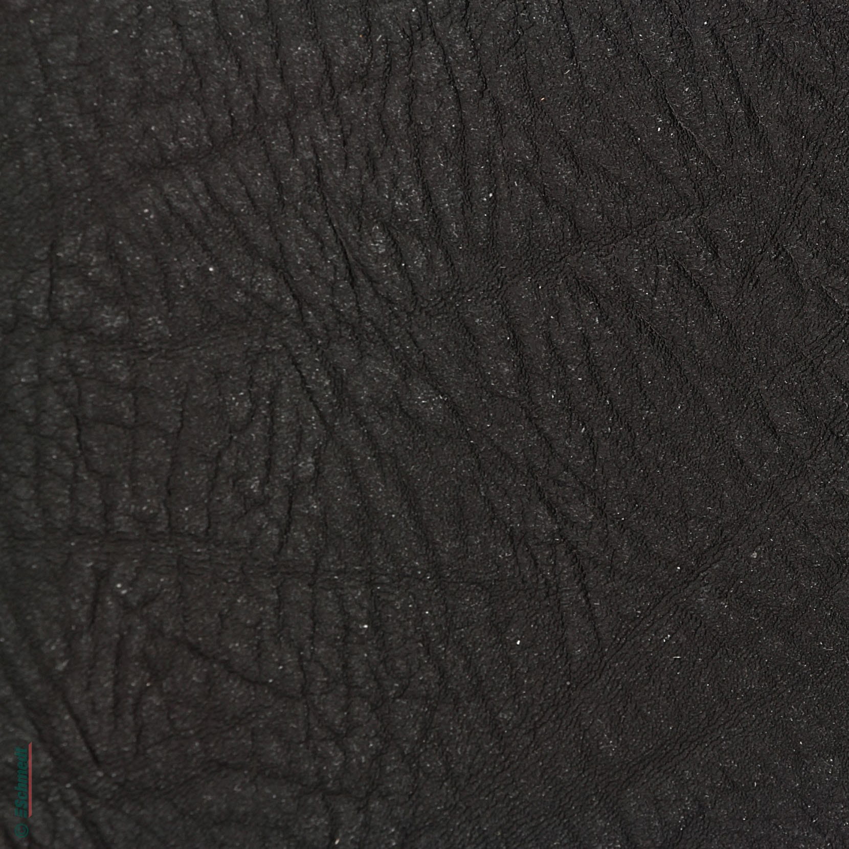 ReNatura - Lederfaserstoff - Farbe 8410 - schwarz - Prägung Tyrol - zum Beziehen von Büchern, Mappen, Ordnern, Speisekarten, Taschenkalender... - Bild-1