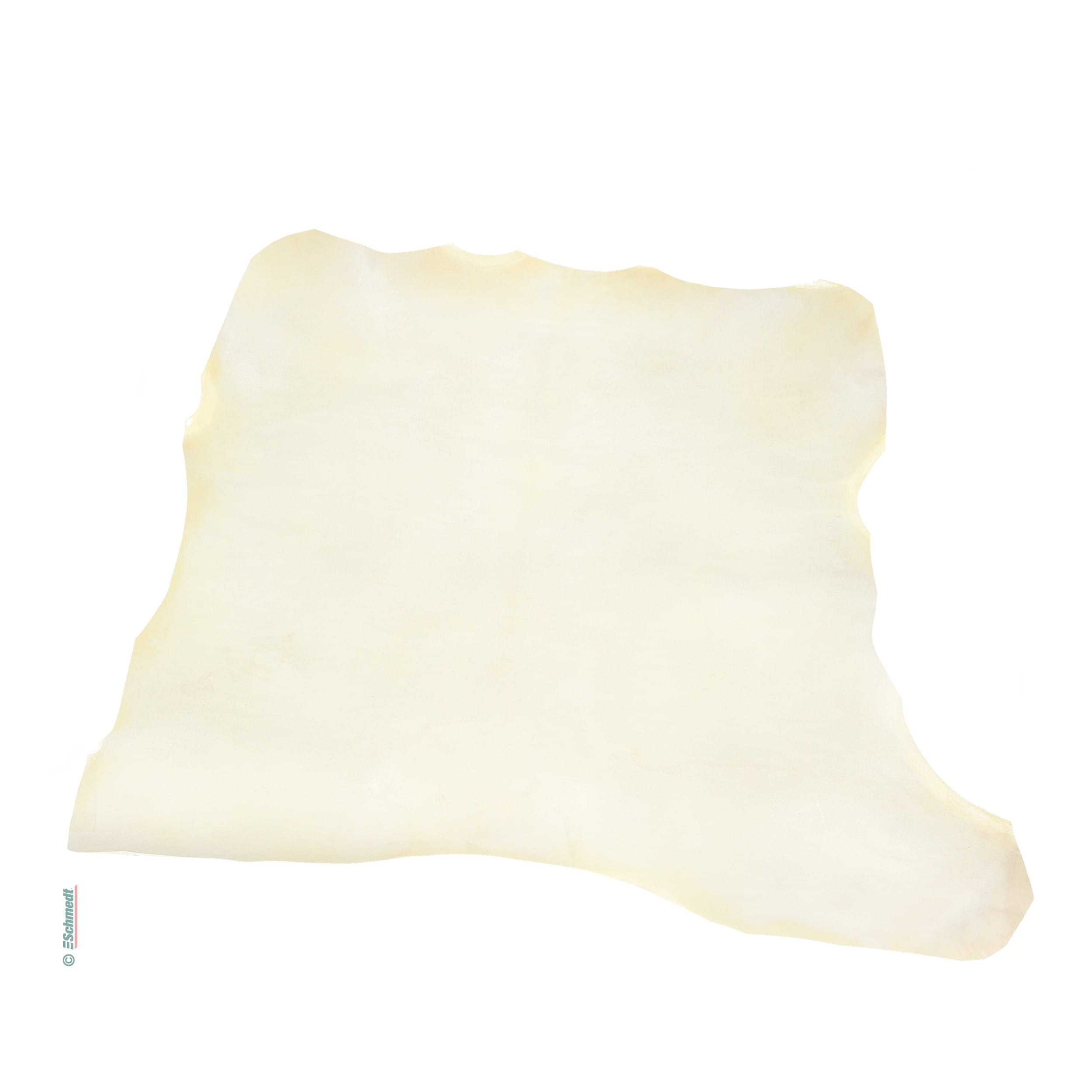 Calf parchment - both sides polished - white - 0.15 - 0.25 mm thick - Both sides polished calf parchment for calligraphy with an average ski... - image-1