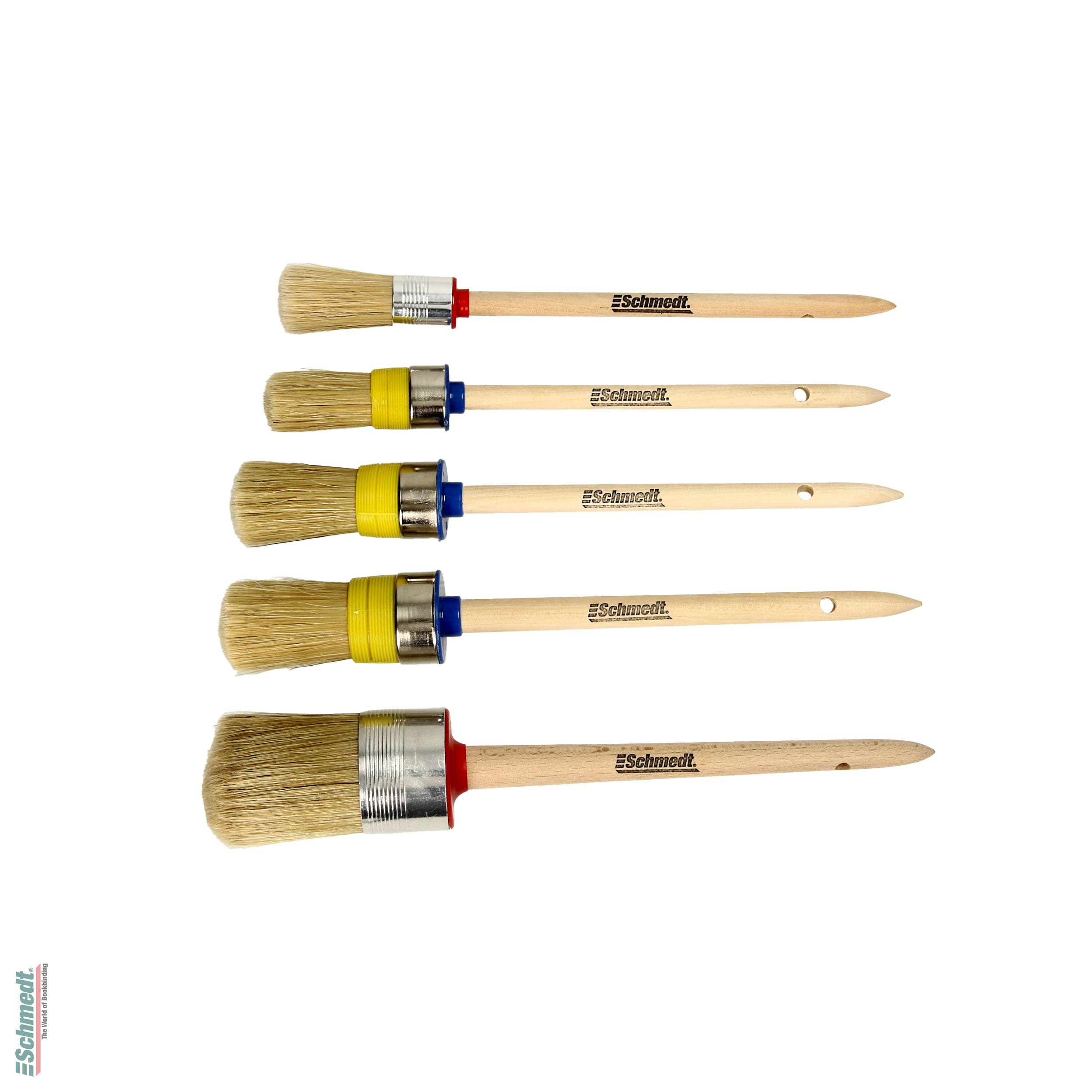 All-purpose brush, round, with aluminium ferrule - Size 2 - Diameter (in mm) 18 - versatile use...