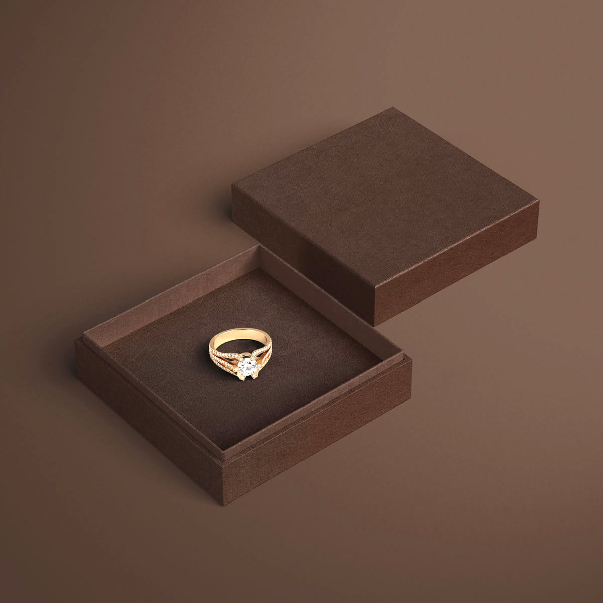 Englisch Buckram | Bibliotheksleinen - Farbe 575 - dunkelbraun - Anwendungen: für Bucheinbände, Bibliotheksbände, Speisekarten, Notizbücher,... - Bild-1