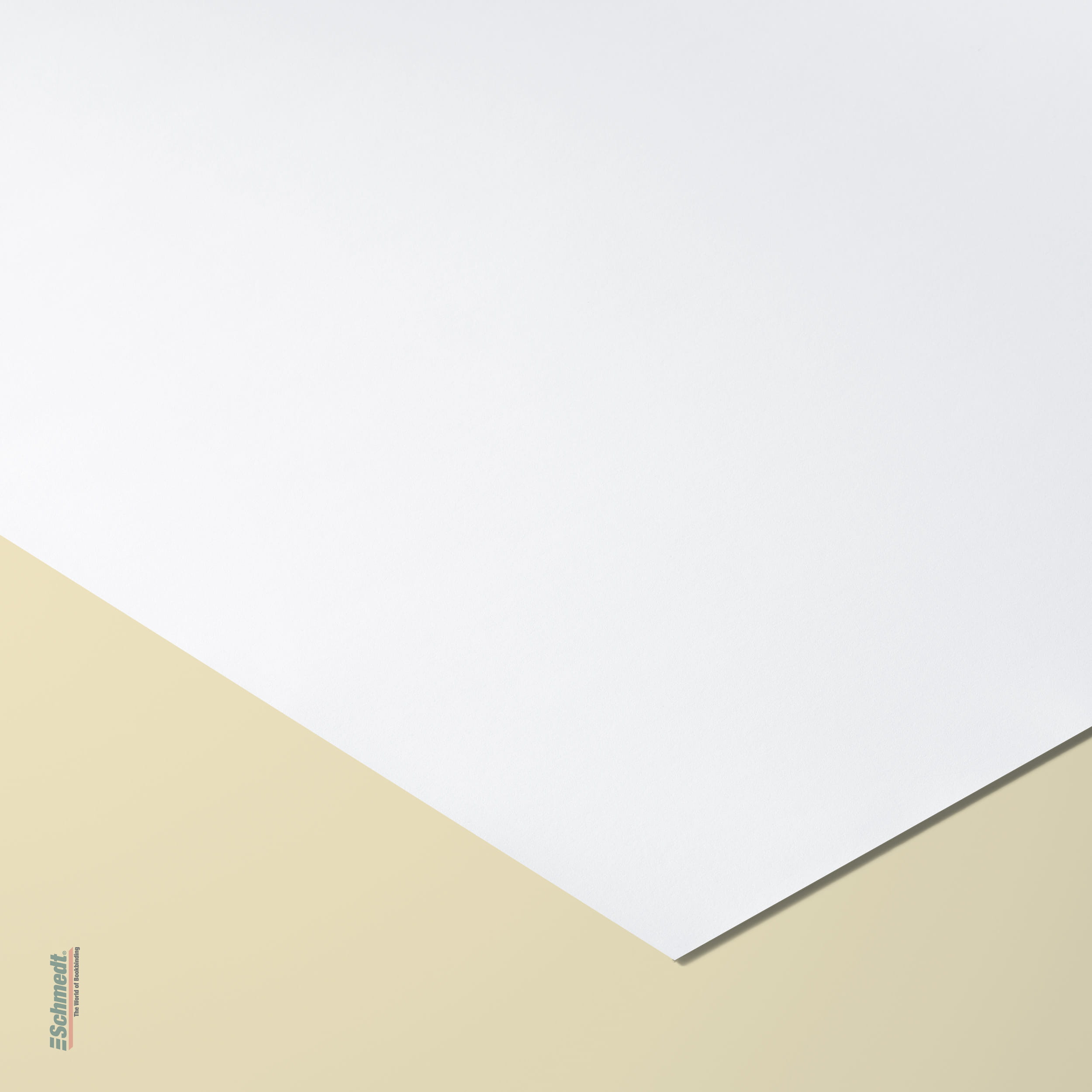 End paper, laid - natural white (yellowish-white)