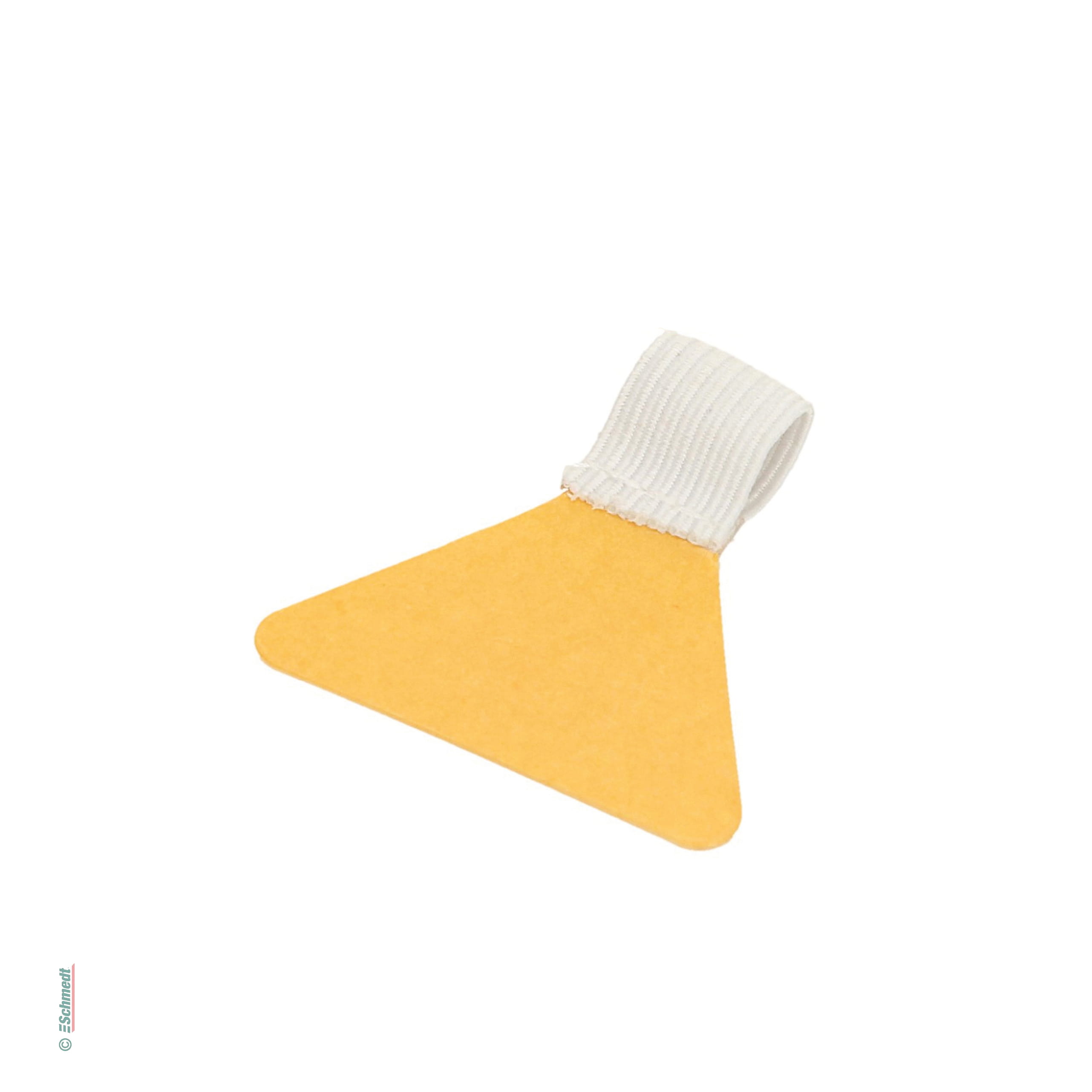 Pen loop fastener, self-adhesive - Colour white - to mount a pen in timers, notebooks etc....