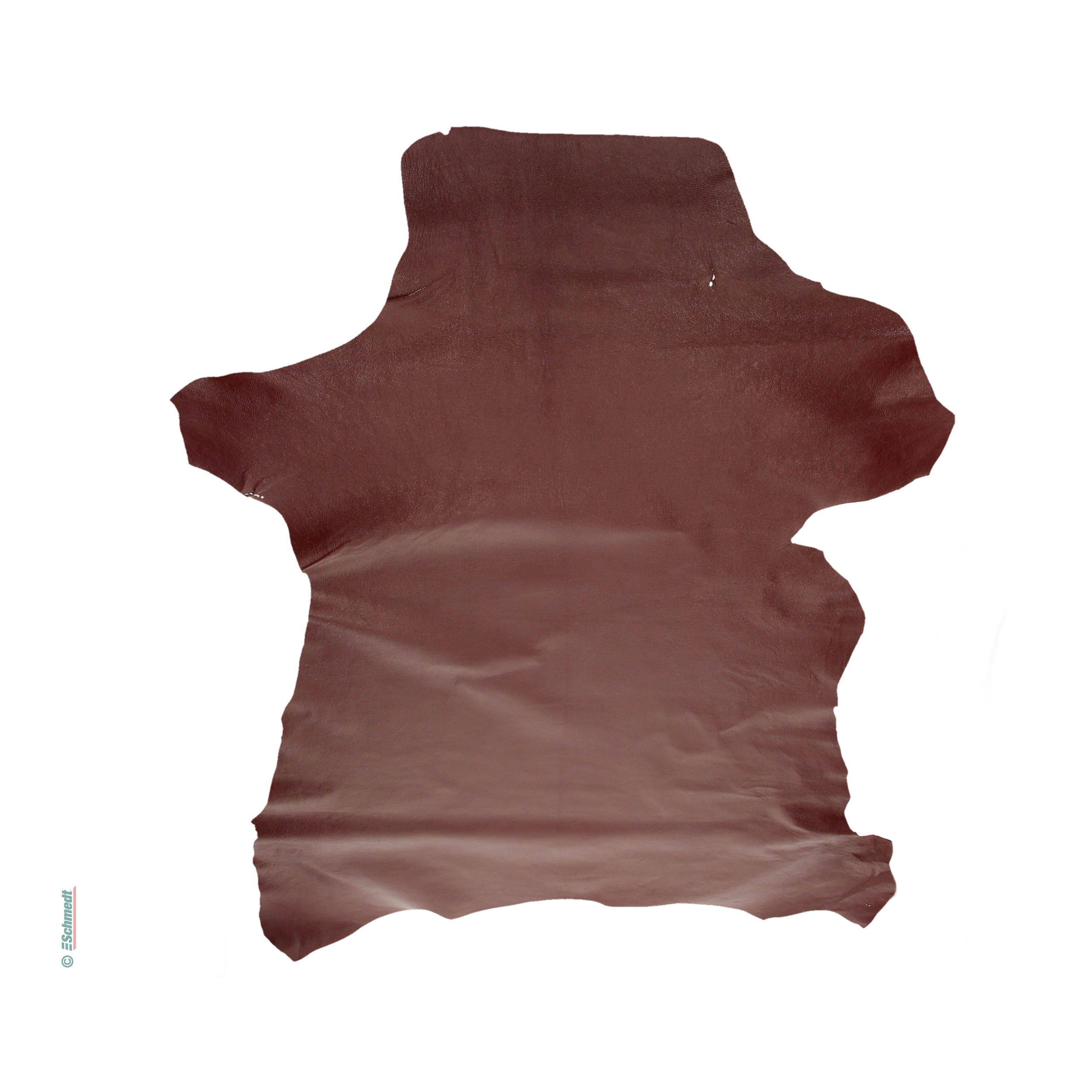 Capra-Ziegenleder - Farbe 002 - weinrot - Größe II - extra groß - zur Herstellung von hochwertigen Büchern mit Echtleder-Einband oder zur Re...