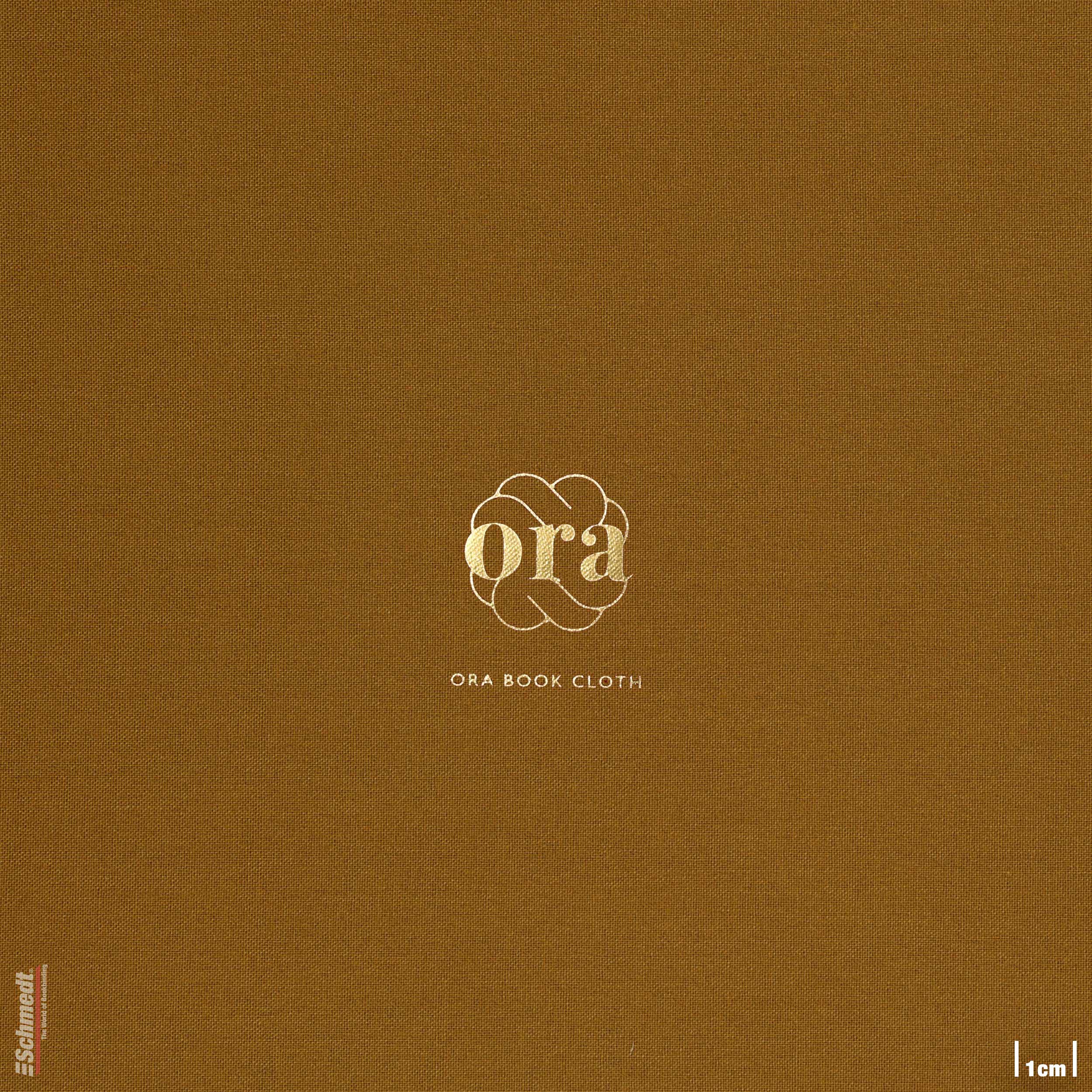 Ora • Buchleinen - Farbe 024 - tabak - Anwendungen: für Bucheinbände, Notizbücher, Ordner, Mappen, Schuber, Kästen, Schachteln, Etuis, Gesch... - Bild-1