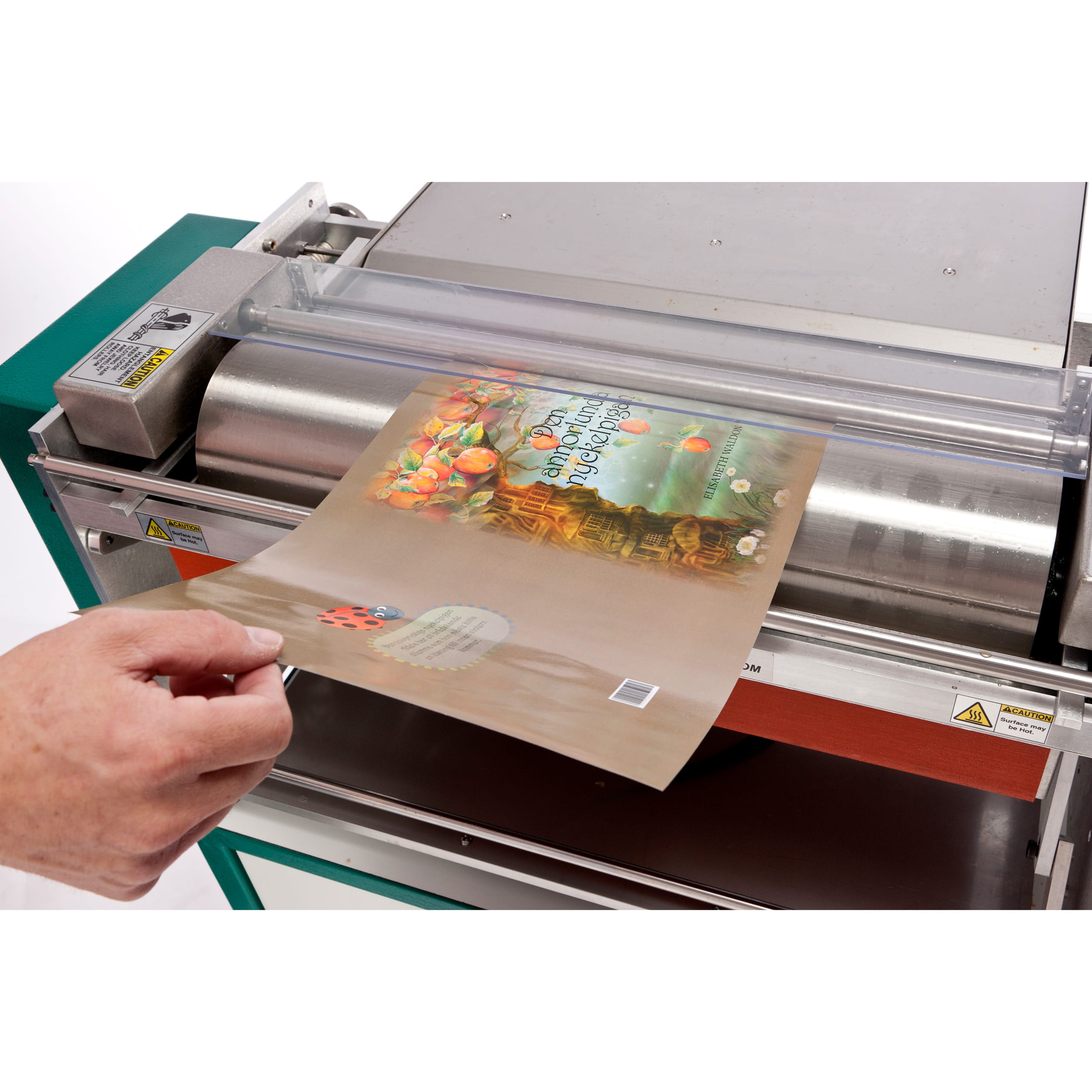 PräziCoat Pro TS - Anleimmaschine für Heißleimgallerte - Anwendungen: Gewebenutzen, laminierte Überzugspapiere... - Bild-3