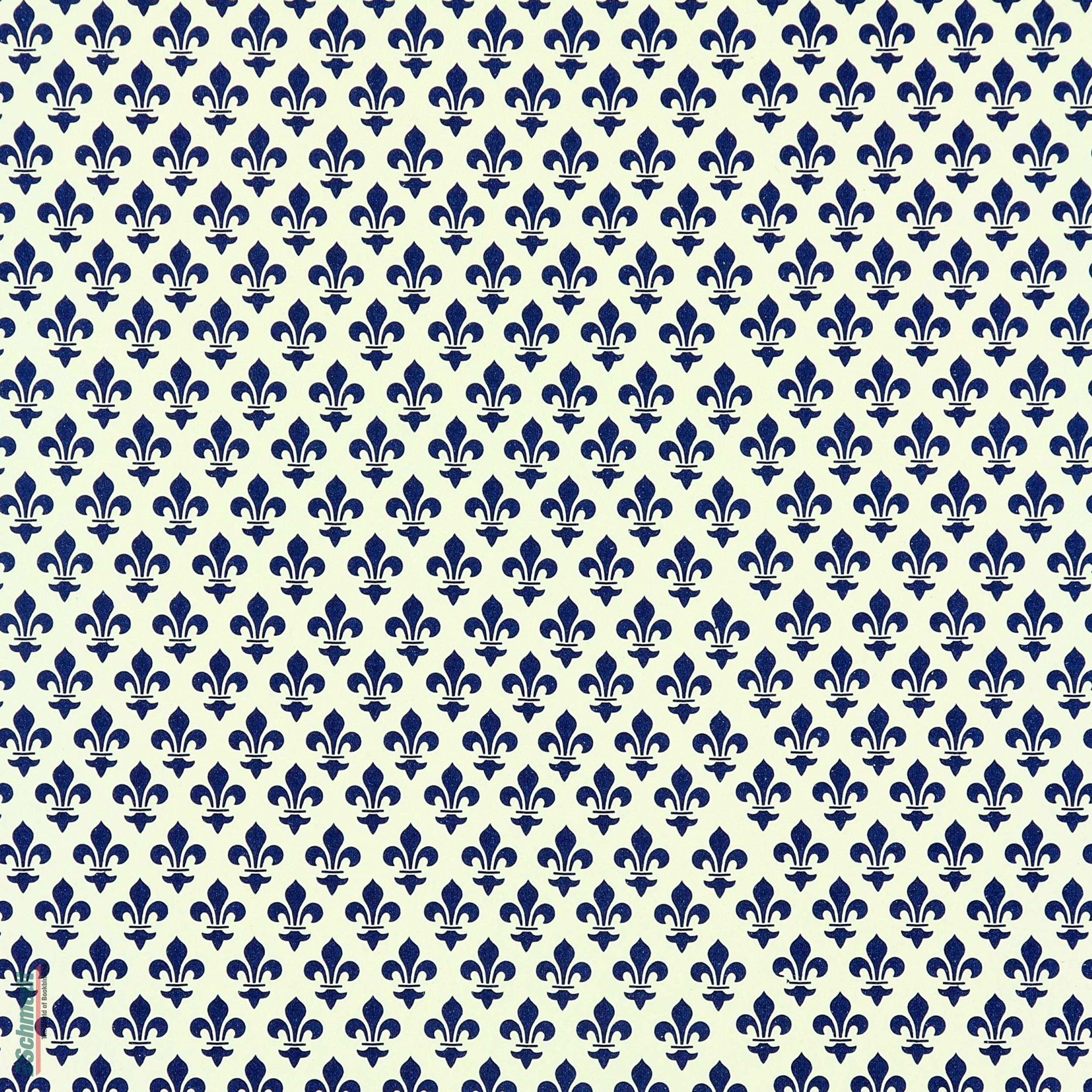 002 - Fleur de lis blau