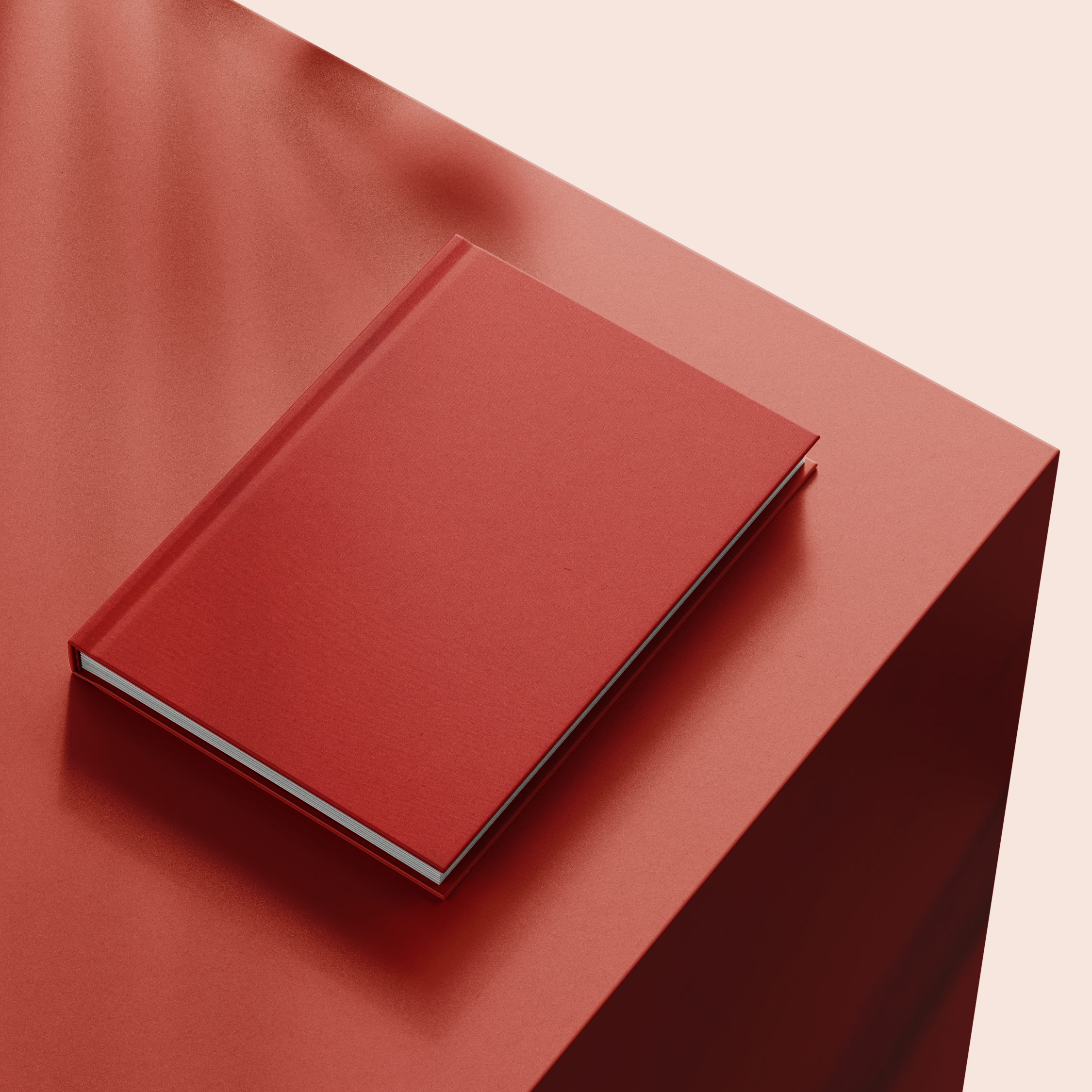 Ora • Buchleinen - Farbe 012 - rot - Anwendungen: für Bucheinbände, Notizbücher, Ordner, Mappen, Schuber, Kästen, Schachteln, Etuis, Geschen... - Bild-3