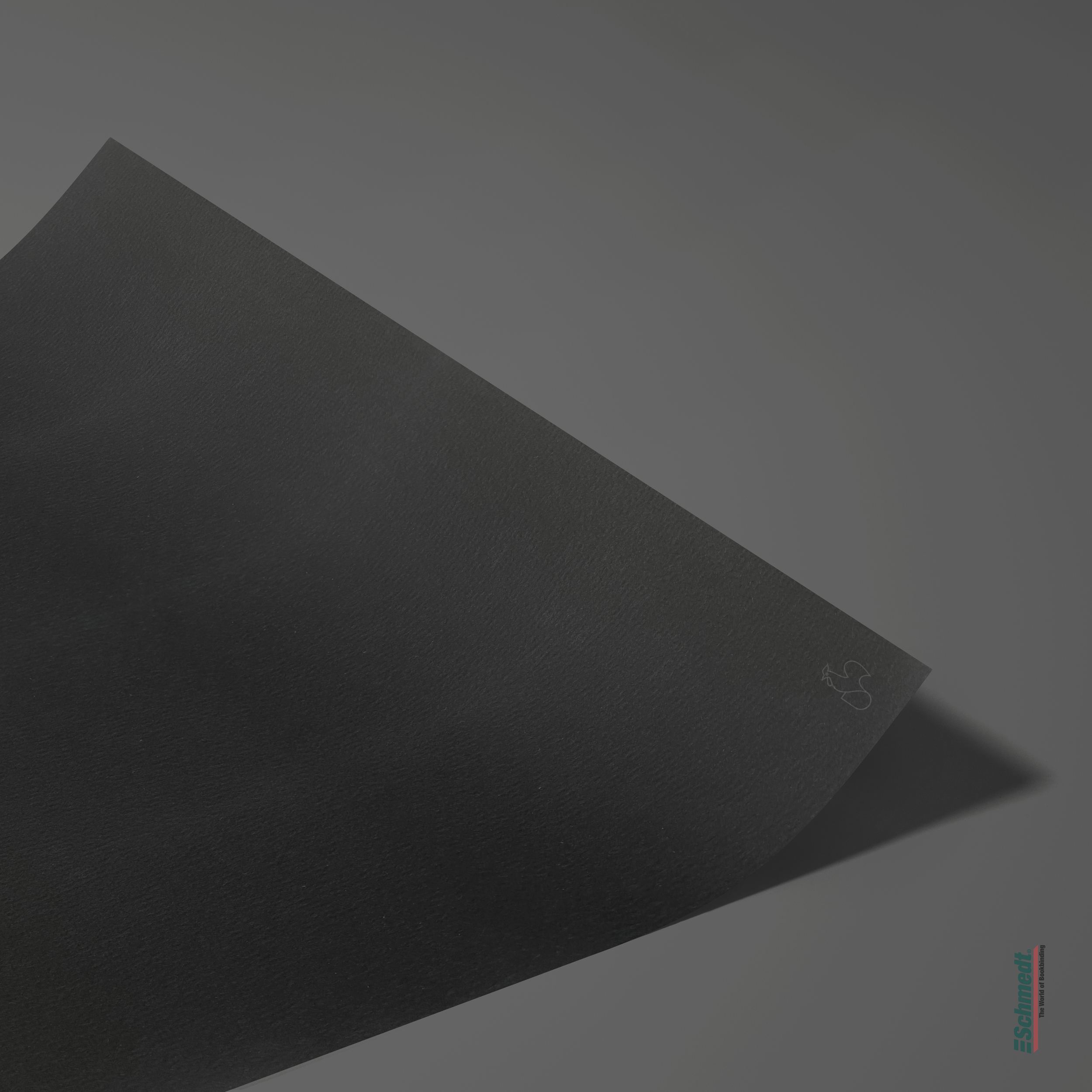 Ingres-Büttenpapier - Farbe 114 - schwarz - einsetzbar als Vorsatzpapier oder als exklusives Umschlag- und Einbandmaterial für Bücher. Auch ... - Bild-1