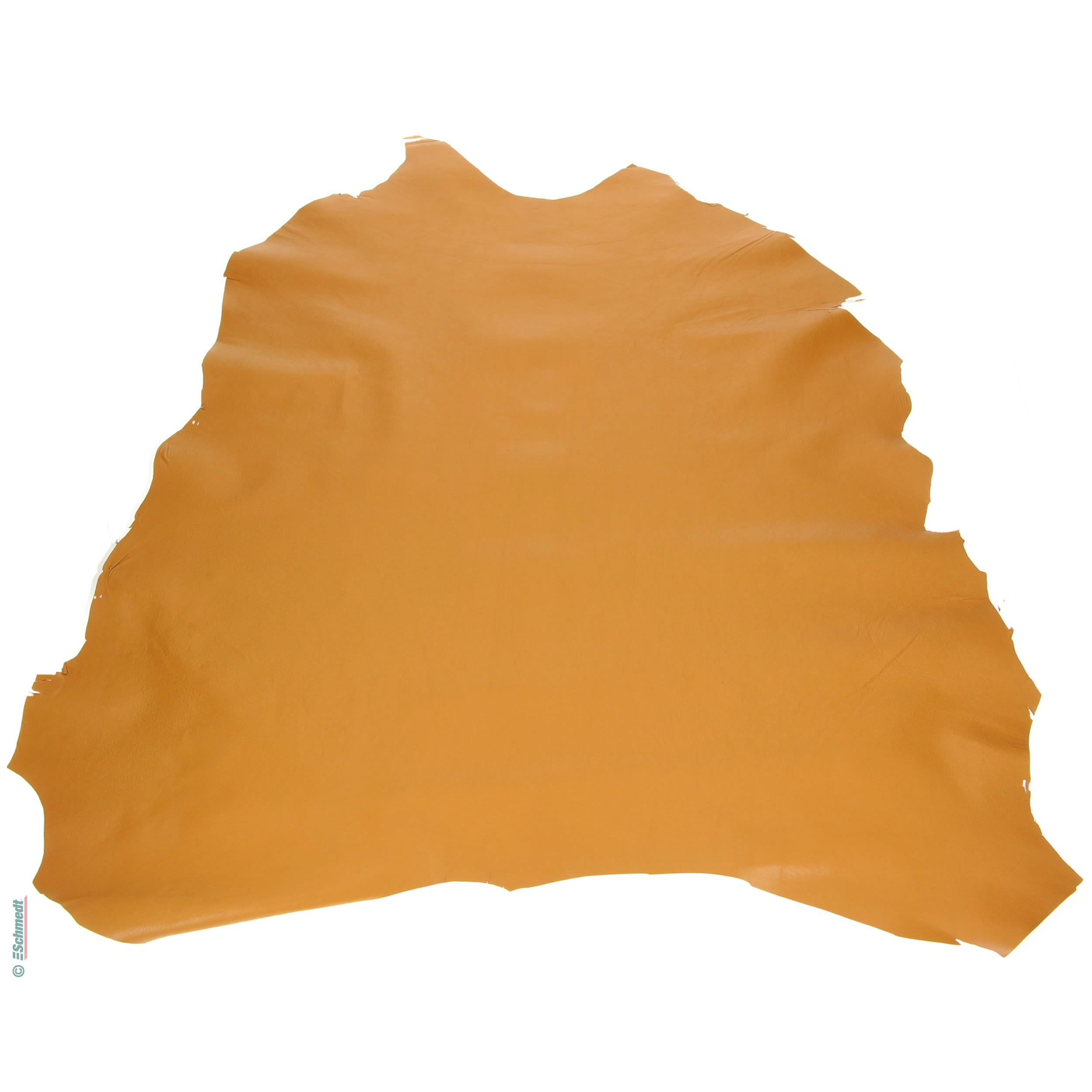 Capra-Ziegenleder - Farbe 004 - gelb - Größe I - Standard - zur Herstellung von hochwertigen Büchern mit Echtleder-Einband oder zur Restauri...