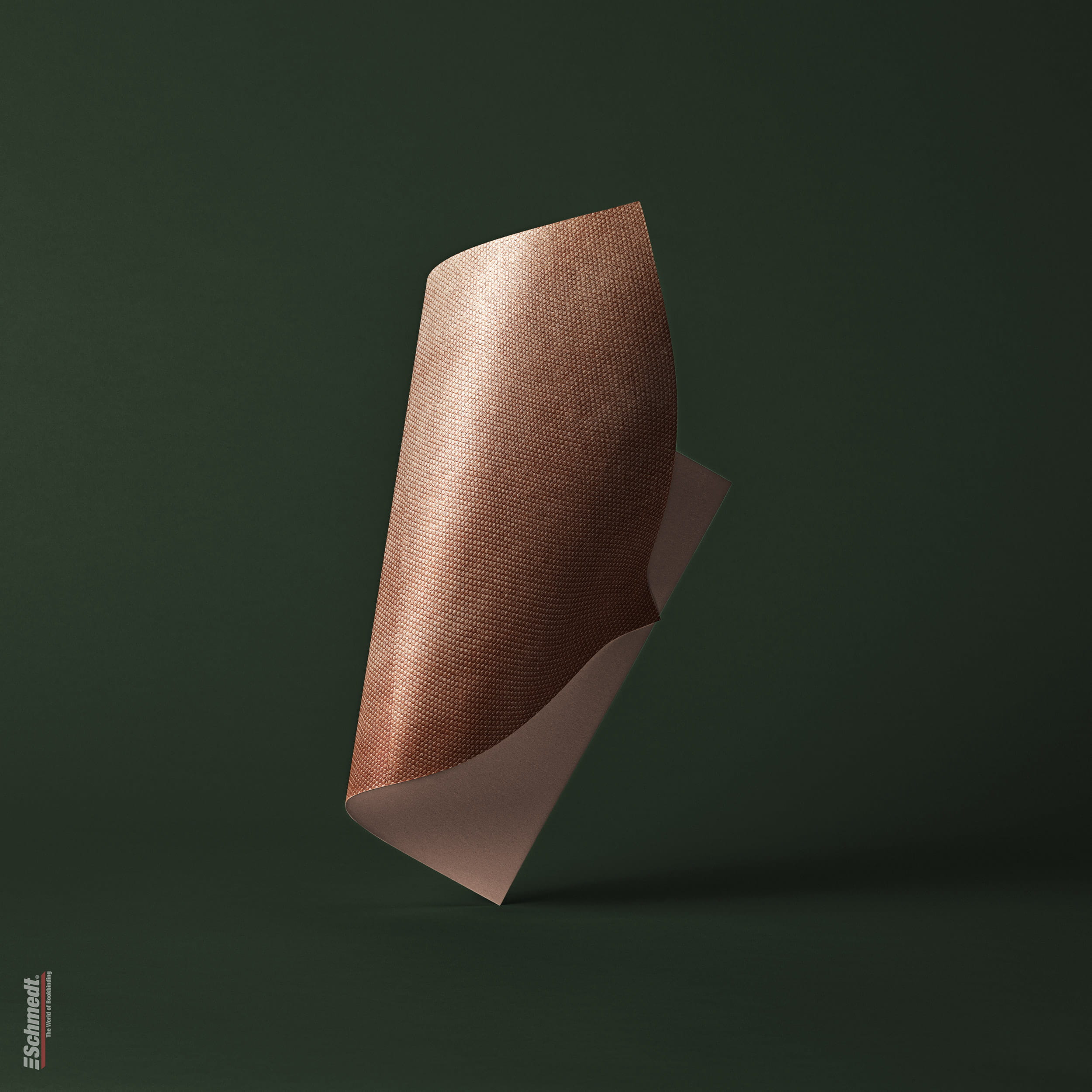 Nobilis • metallic paper • copper - Colour 6104 - silk gloss - hexagon - bright - paper used as cover paper for books, boxes, cases, packagi... - image-3