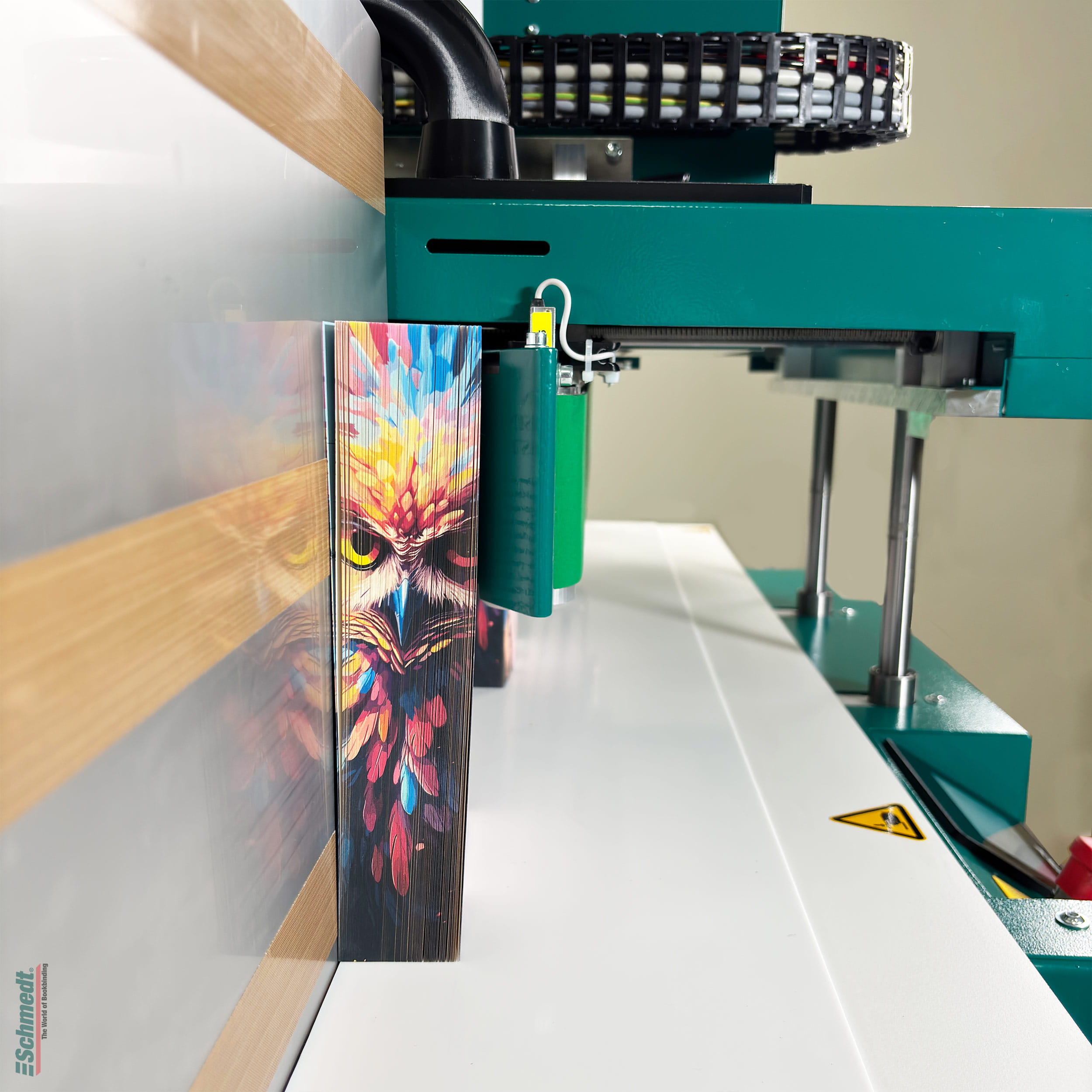 PräziEdge G3 • Book edge printer - Printer with transport system for books - Applications: hardcover books with flat or rounded back, softco... - image-4