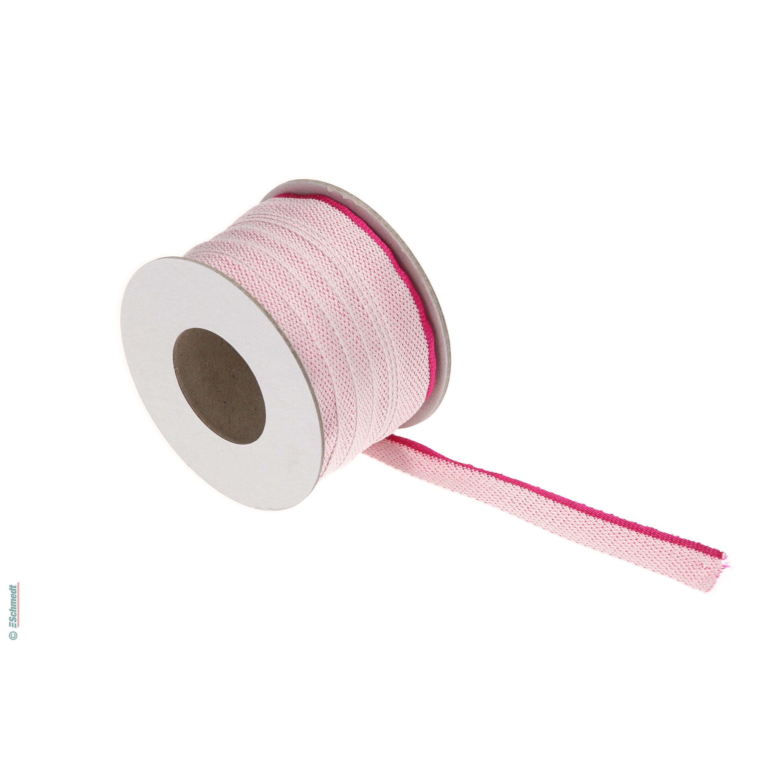 Headband  - premium quality - Colour 429 - pink - Roll Length (in m) 5 - coloured band attached to hardcover books at the top and bottom edg...
