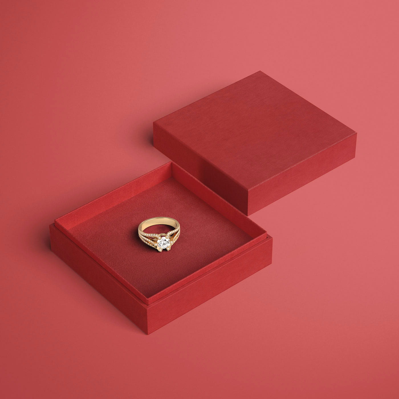 Englisch Buckram Matt | Buchleinen - Farbe 407 - rot - Anwendungen: für Bucheinbände, Speisekarten (Achtung: nicht so ideal geeignet wie uns... - Bild-1