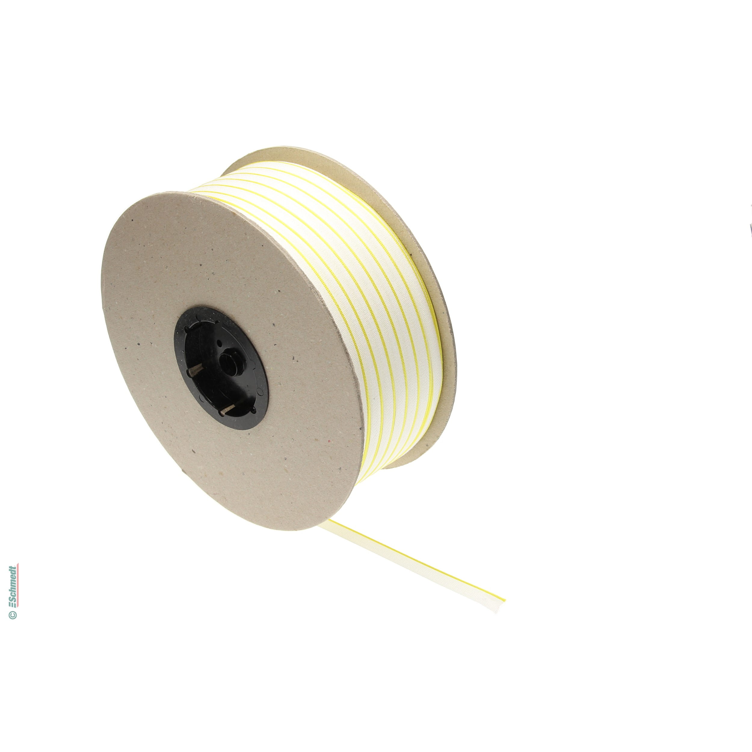 Headband  - premium quality - Colour 220 - lemon yellow - Roll length (in m) 500 - coloured band attached to hardcover books at the top and ...