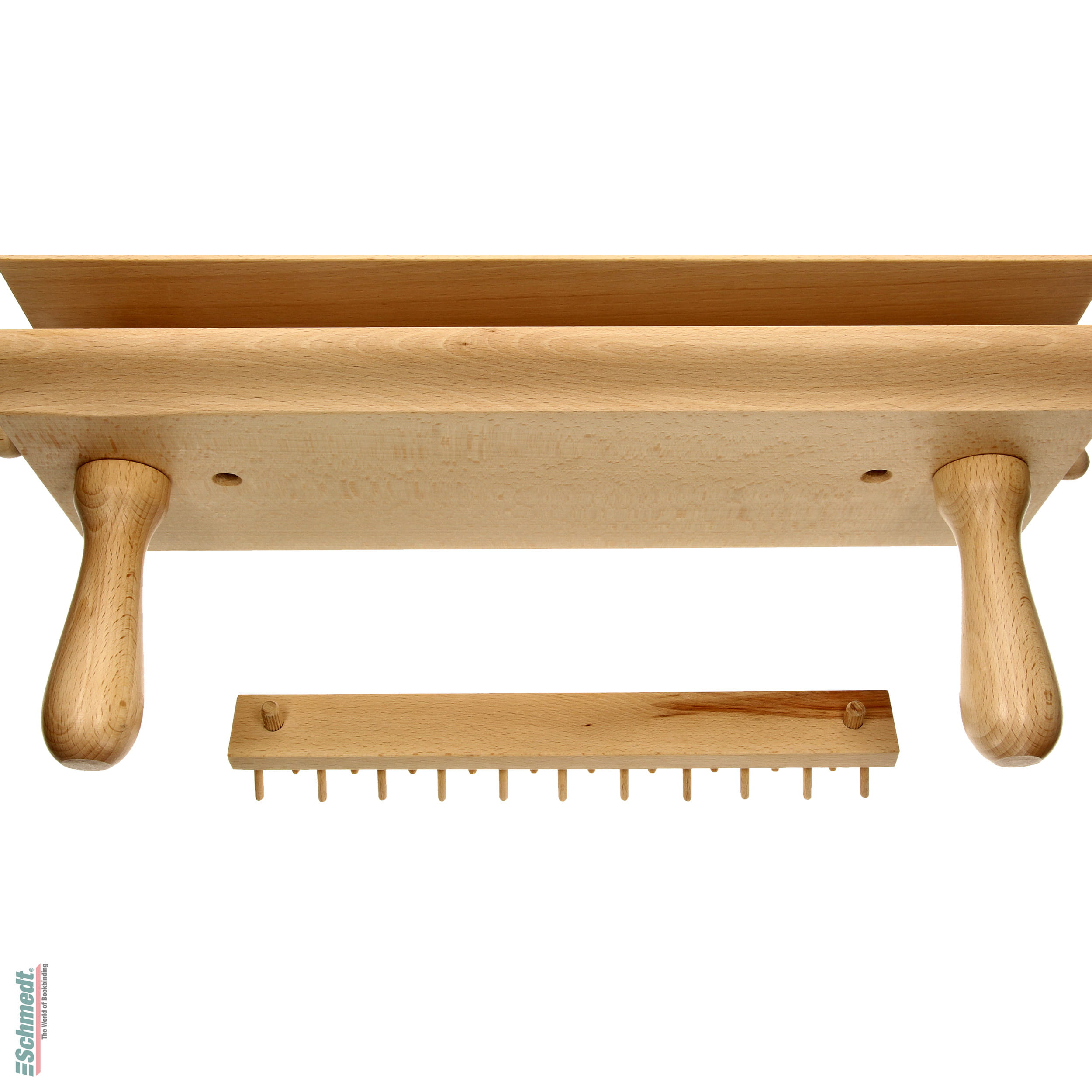 Paar Abbundleisten für Vergoldeklotzpresse - Breite: 35 cm / (2 Stück = 1 Paar) - zum Fadenabbinden auf der Vergoldeklotzpresse... - Bild-3