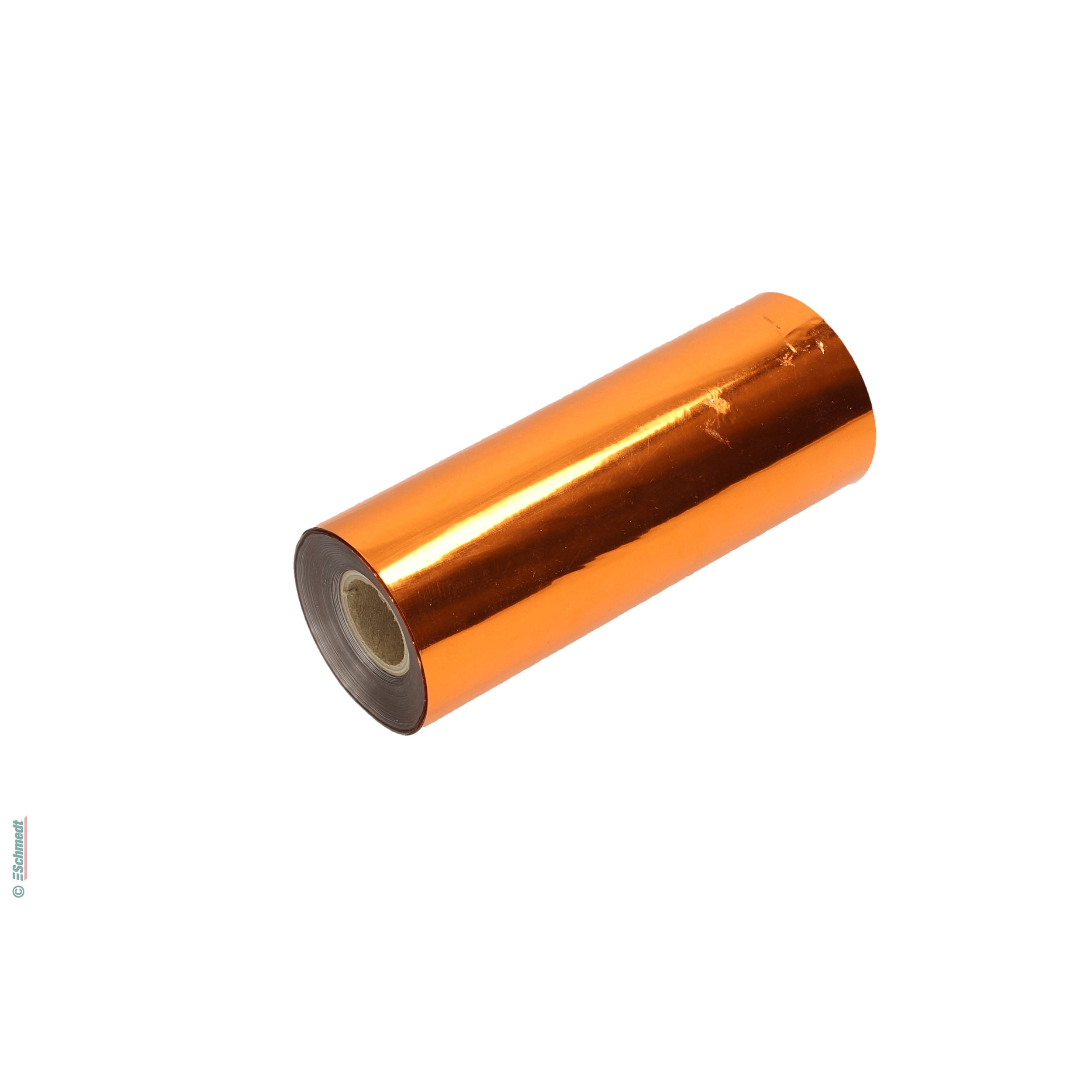 Hot-stamping foil Type 17 - metallic - Width (in mm) 75 - Colour copper dark - Surface glossy - Allround foil, suitable for unprinted, print...