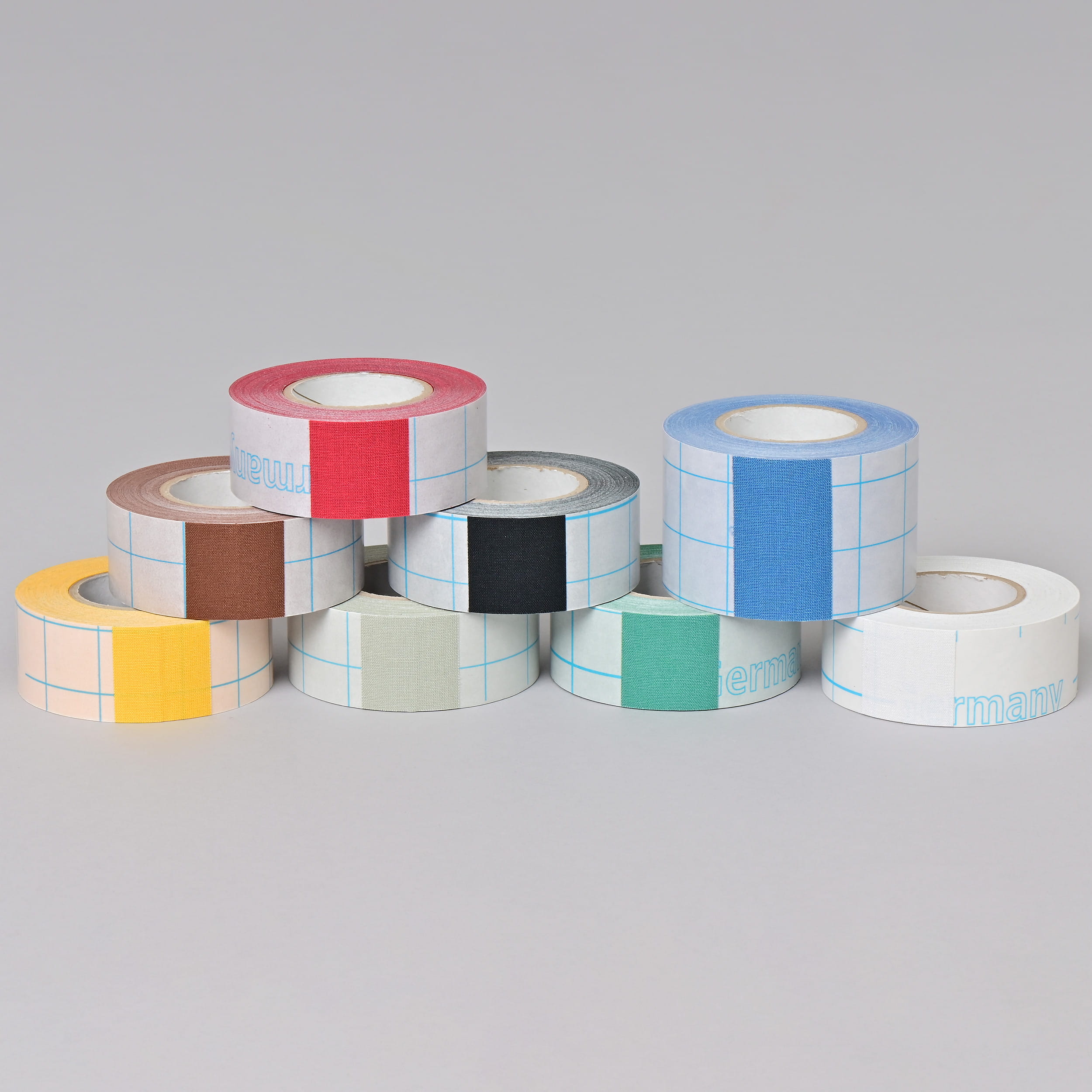 Filmoplast T - textile cloth • coloured - Colour black - Width (in mm) 50 - Applications: repairing and reinforcing of book joints, spine-ta...