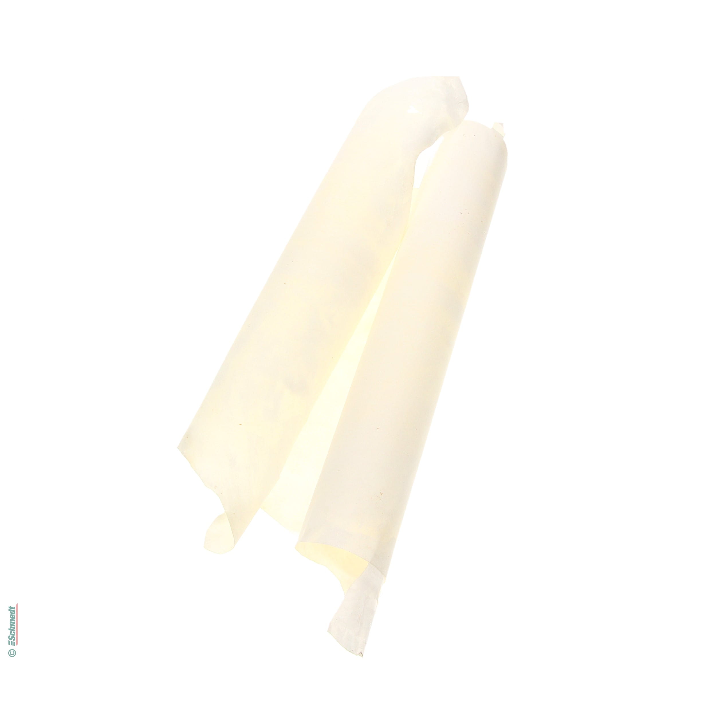 Goatling parchment - white - Thickness: approx. 0.2 - 0.3 mm - Unpolished goatling parchment with an average skin size of approx. 0.3 m² for... - image-1