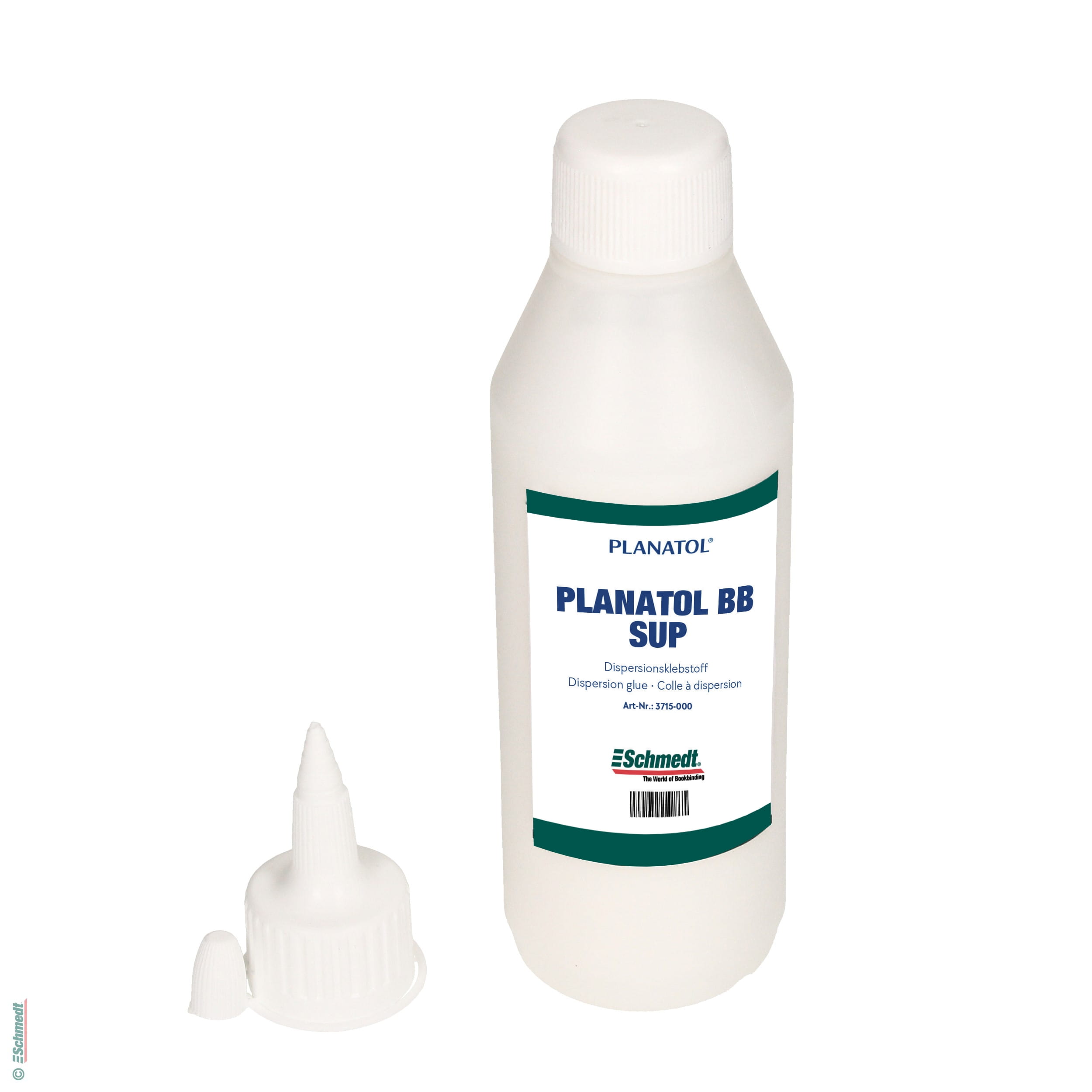 Planatol BB superior - Contents Bottle / 250 g - For manual and automatic fanbinding. Especially designed for art papers or papers with wron...