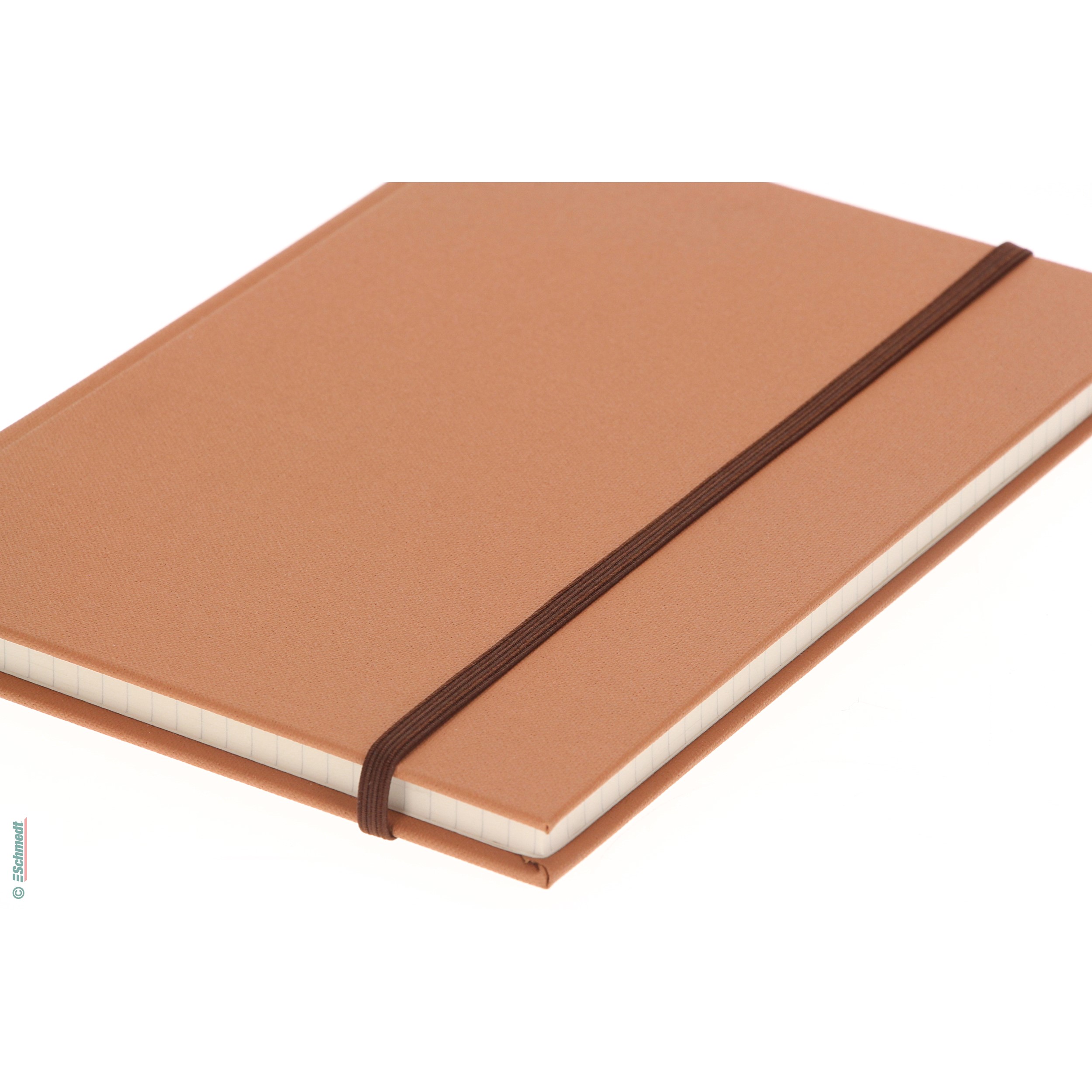 Ruban plat en caoutchouc, élastique • env. 5,5 mm de large - Couleur 007 - brun - Longueur des rlx (en m) 10 - Peut aussi être équipée de go... - image-1