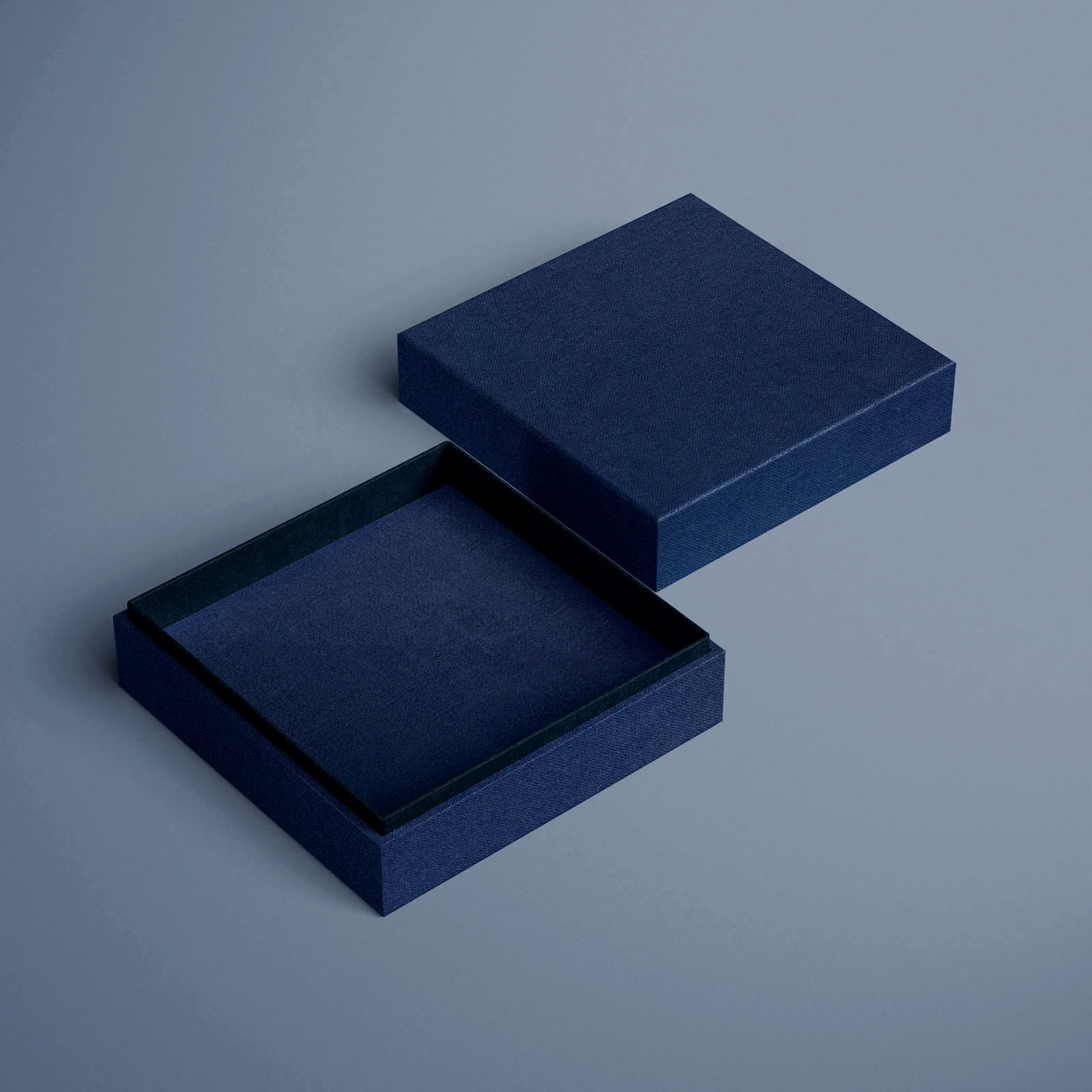 Englisch Buckram • toile de reliure de qualité supérieure - Couleur 544 - bleu foncé - couvertures de livres, livres-biblithèque, 
cartes d... - image-1