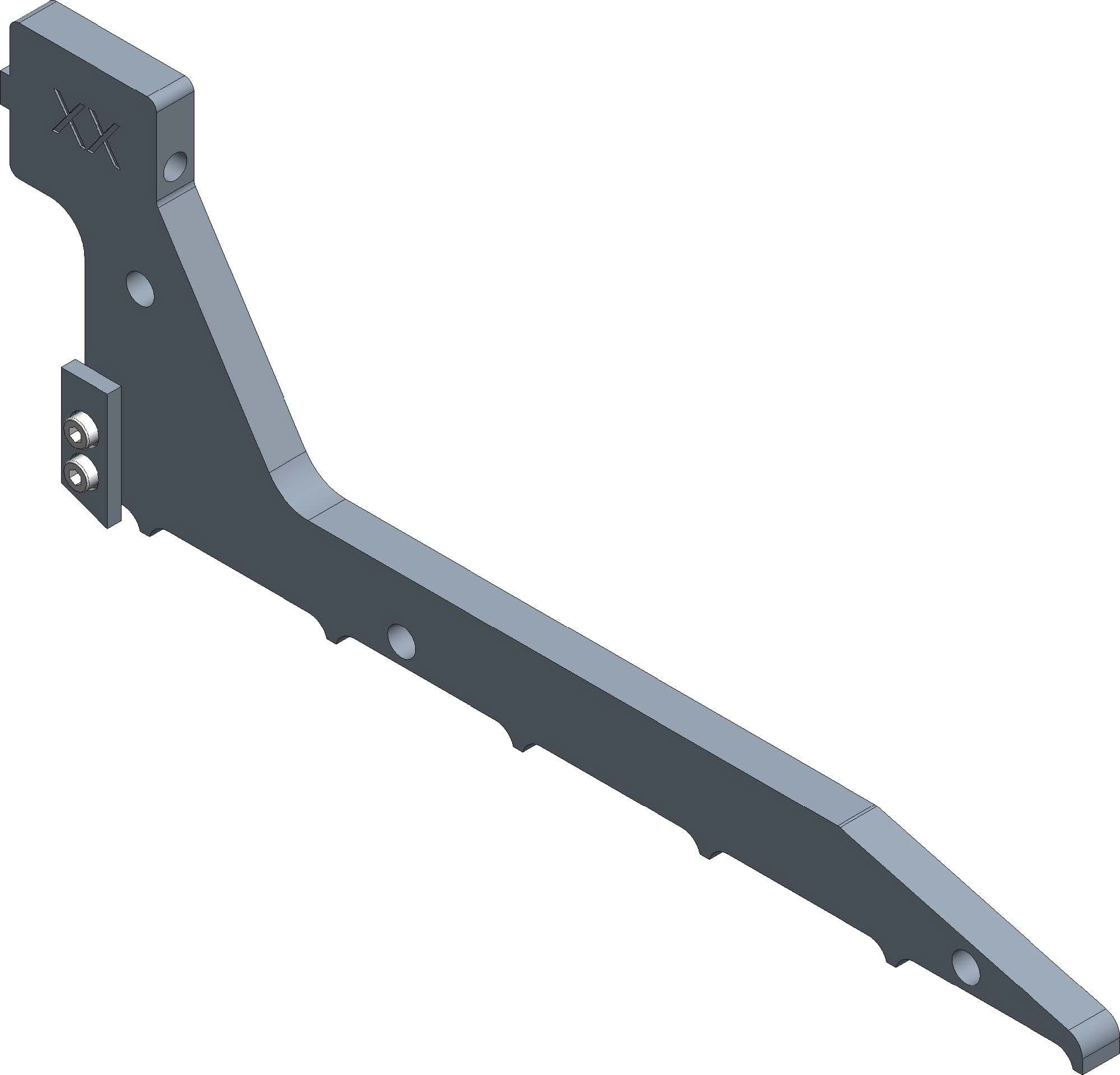 Side joint bar, 210 mm long - for PräDeKa XL...