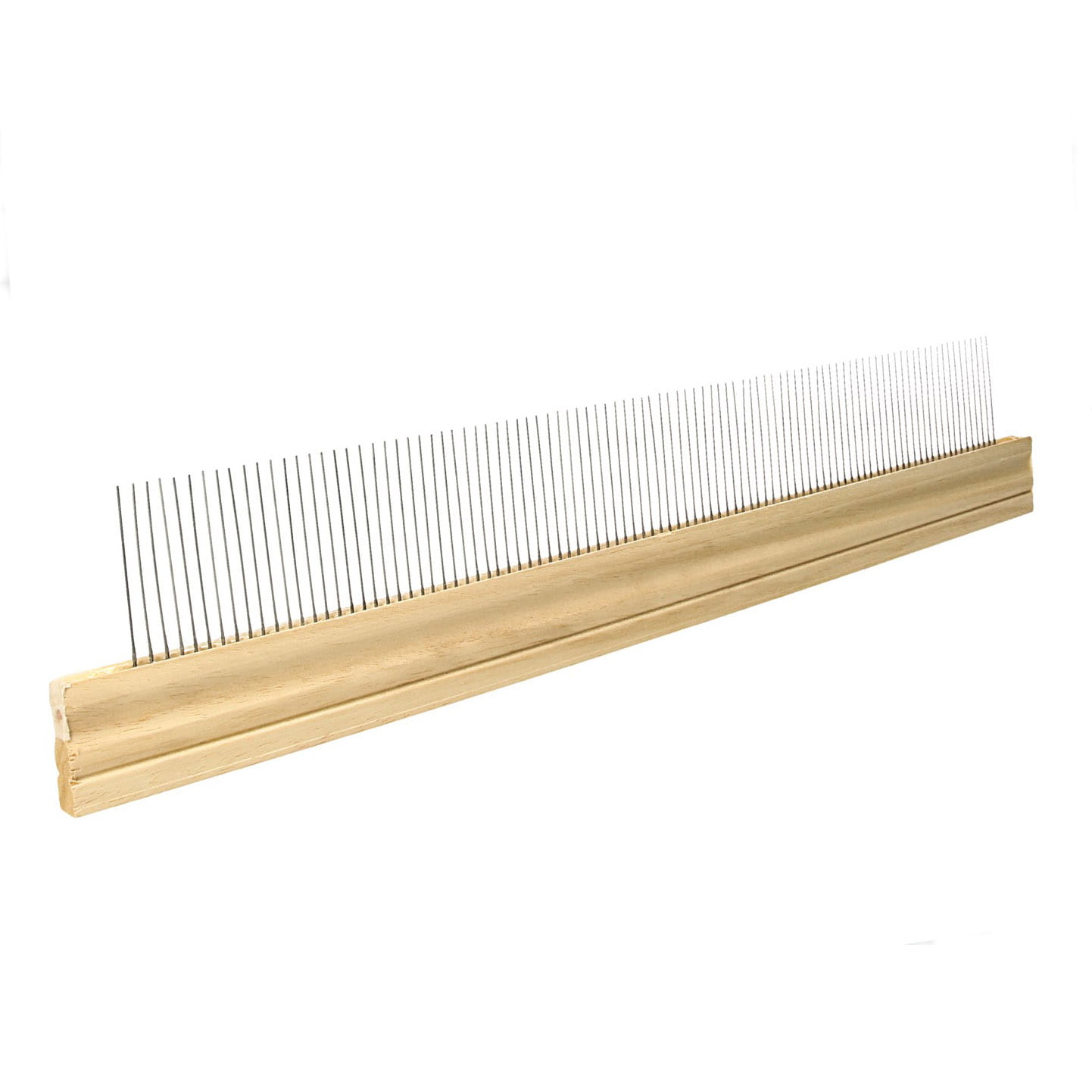 Marmorierkamm - Ausführung einreihig - Nadelabstand 5 mm - zum Kreieren von Mustern und Farbeffekten beim Marmorieren von Papier... - Bild-1