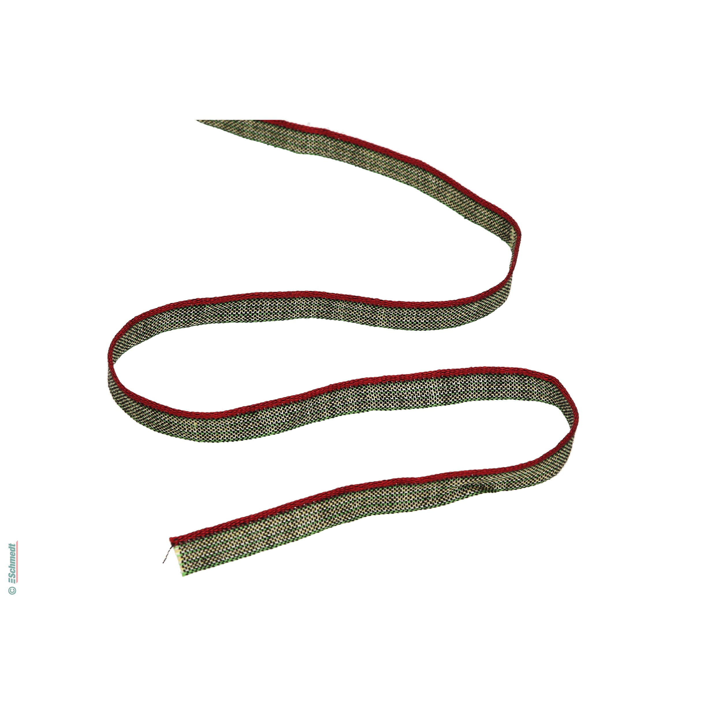 Headband - standard quality - Colour 011 - burgundy - Roll length (in m) 500 - coloured band attached to hardcover books at the top and bott...