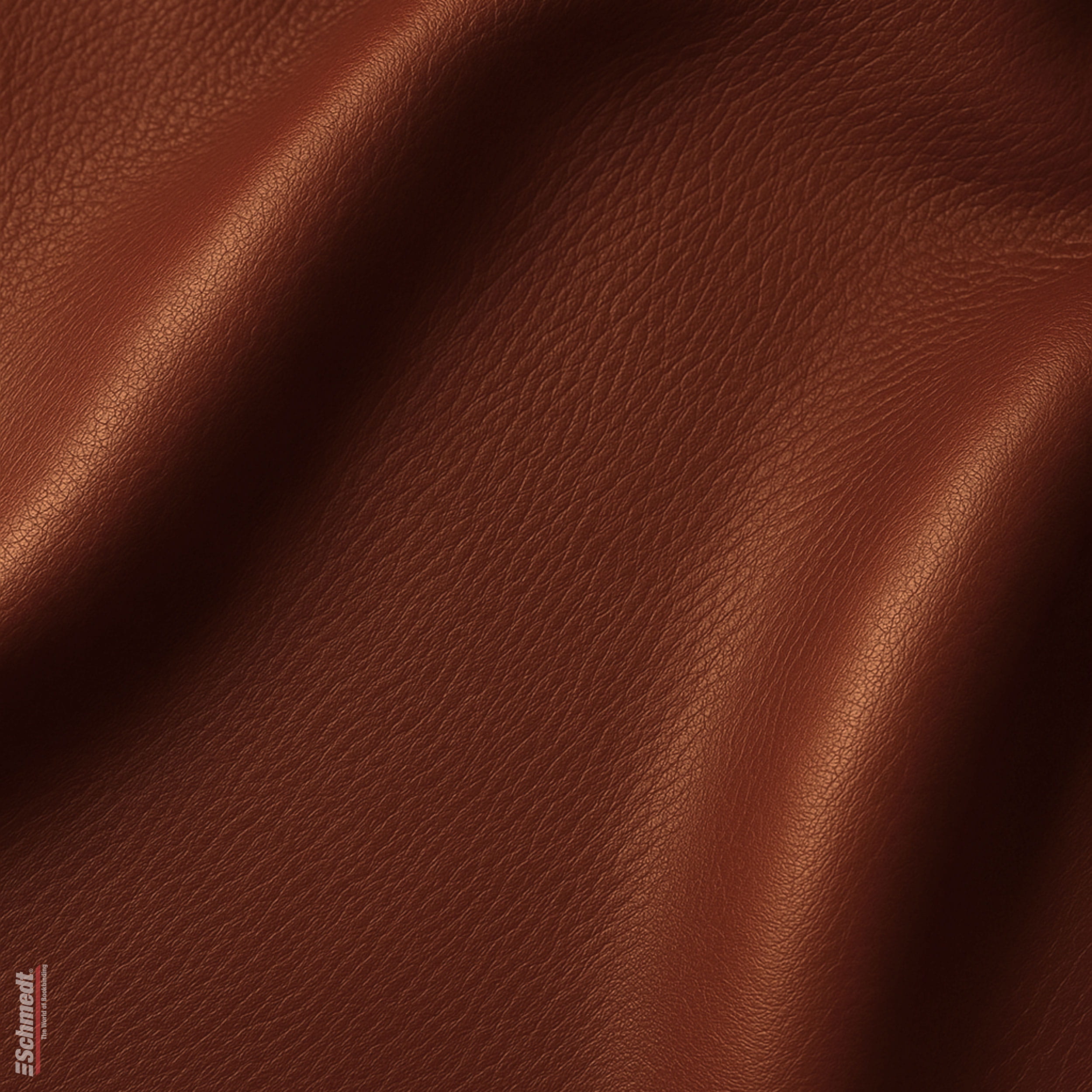 Oase-Ziegenleder - Voll-Leder - Farbe 045 - mahagoni - Größe I - Standard - zur Herstellung von hochwertigen Büchern mit Echtleder-Einband o... - Bild-1