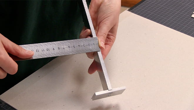 High precision square – Bookbinding out of the box
