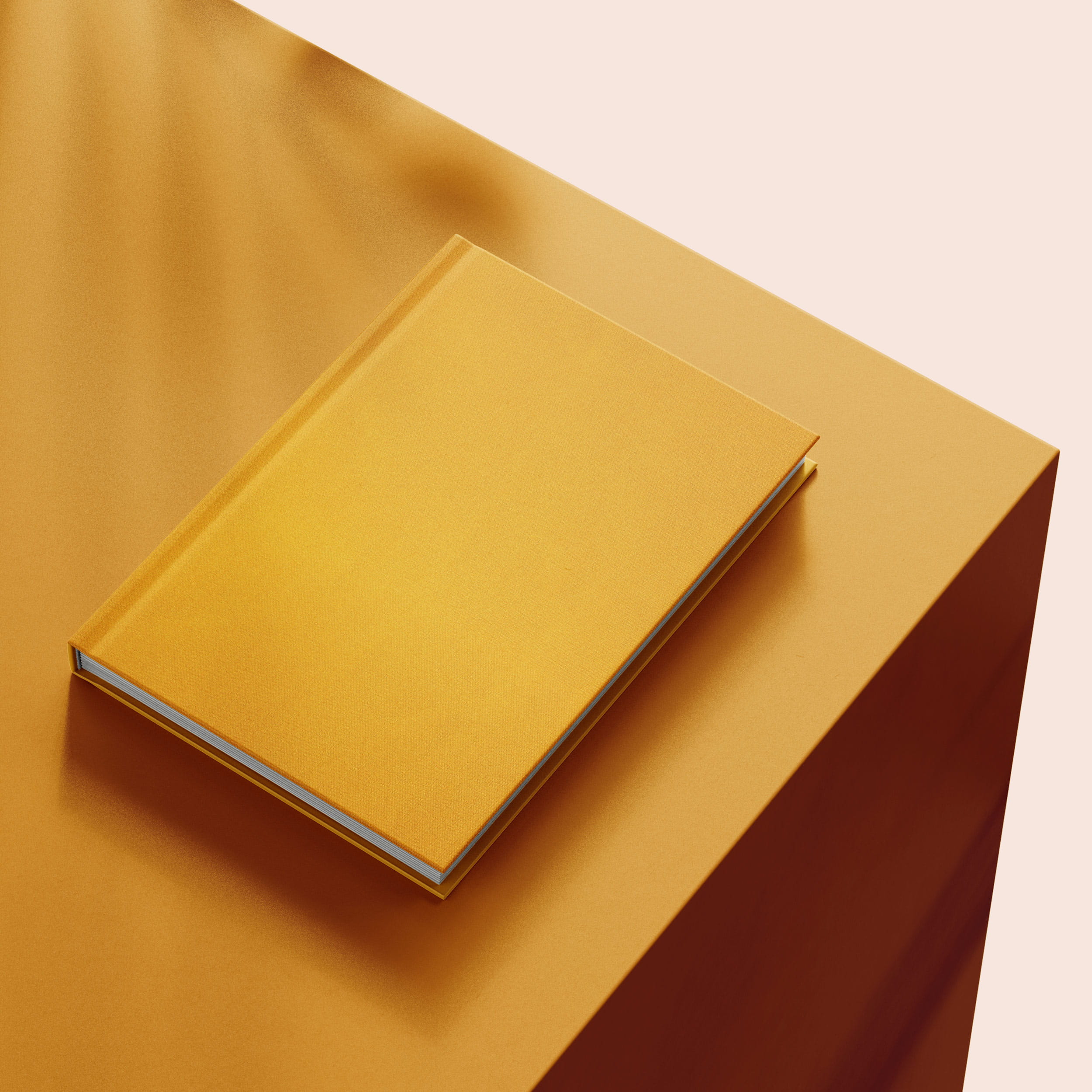 Ora • Buchleinen - Farbe 019 - sonnenblumengelb - Anwendungen: für Bucheinbände, Notizbücher, Ordner, Mappen, Schuber, Kästen, Schachteln, E... - Bild-3