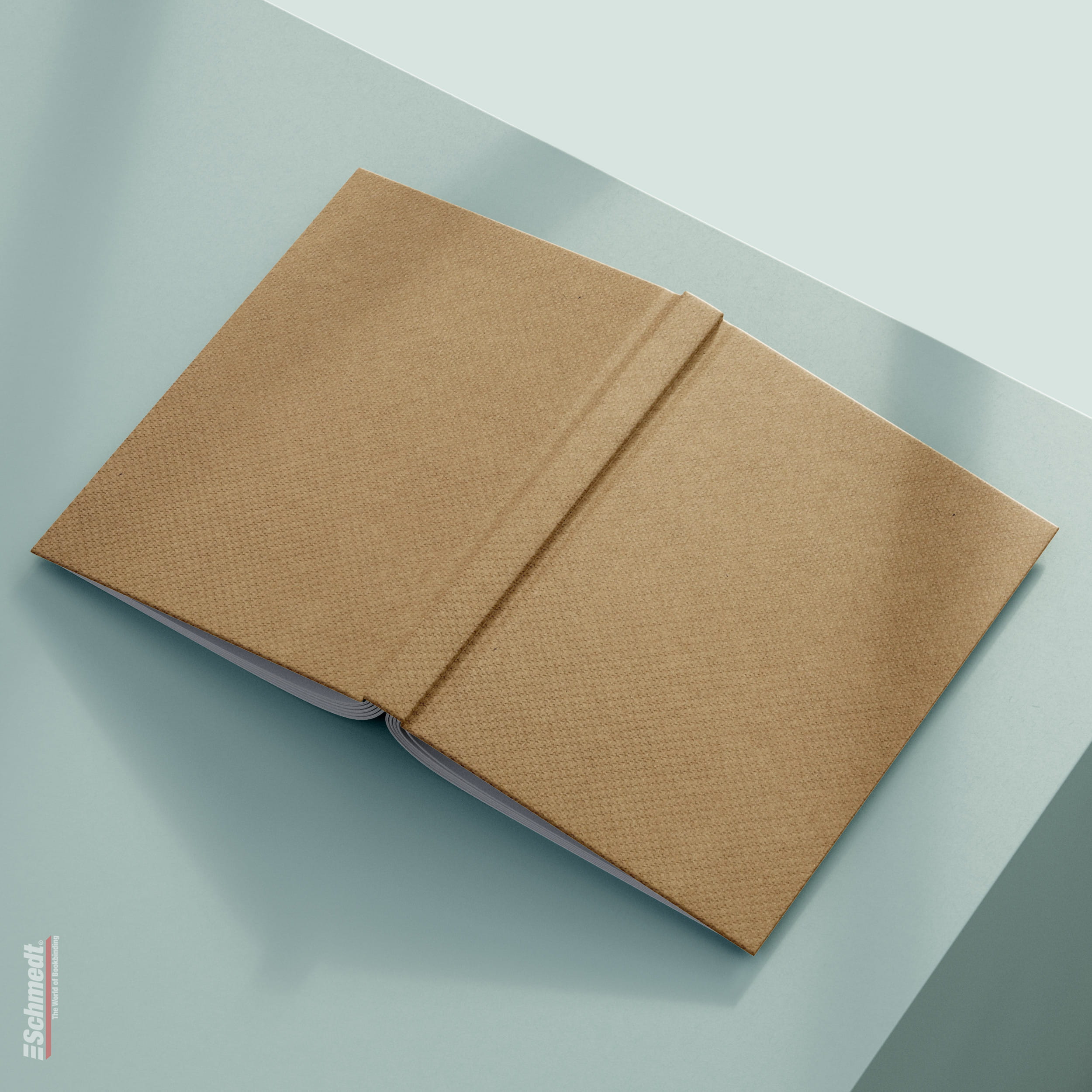 Papier naturel - Couleur 0002 - brun naturel - pied de poule - papier utilisé comme papier de couverture pour livres, dépliants, brochures, ... - image-1