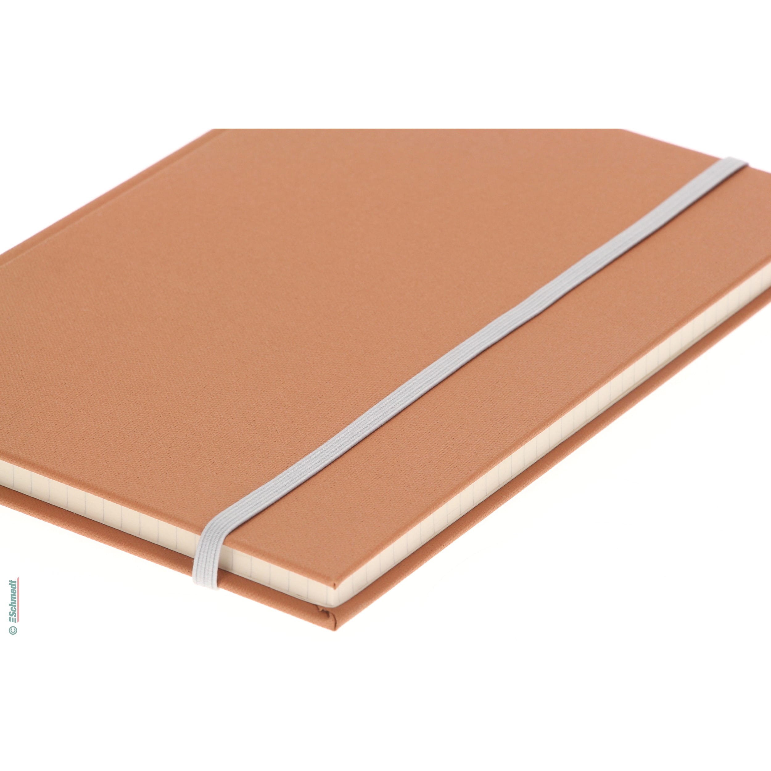 Ruban plat en caoutchouc, élastique • env. 5,5 mm de large - Couleur 003 - gris clair - Longueur des rlx (en m) 100 - Peut aussi être équipé... - image-1