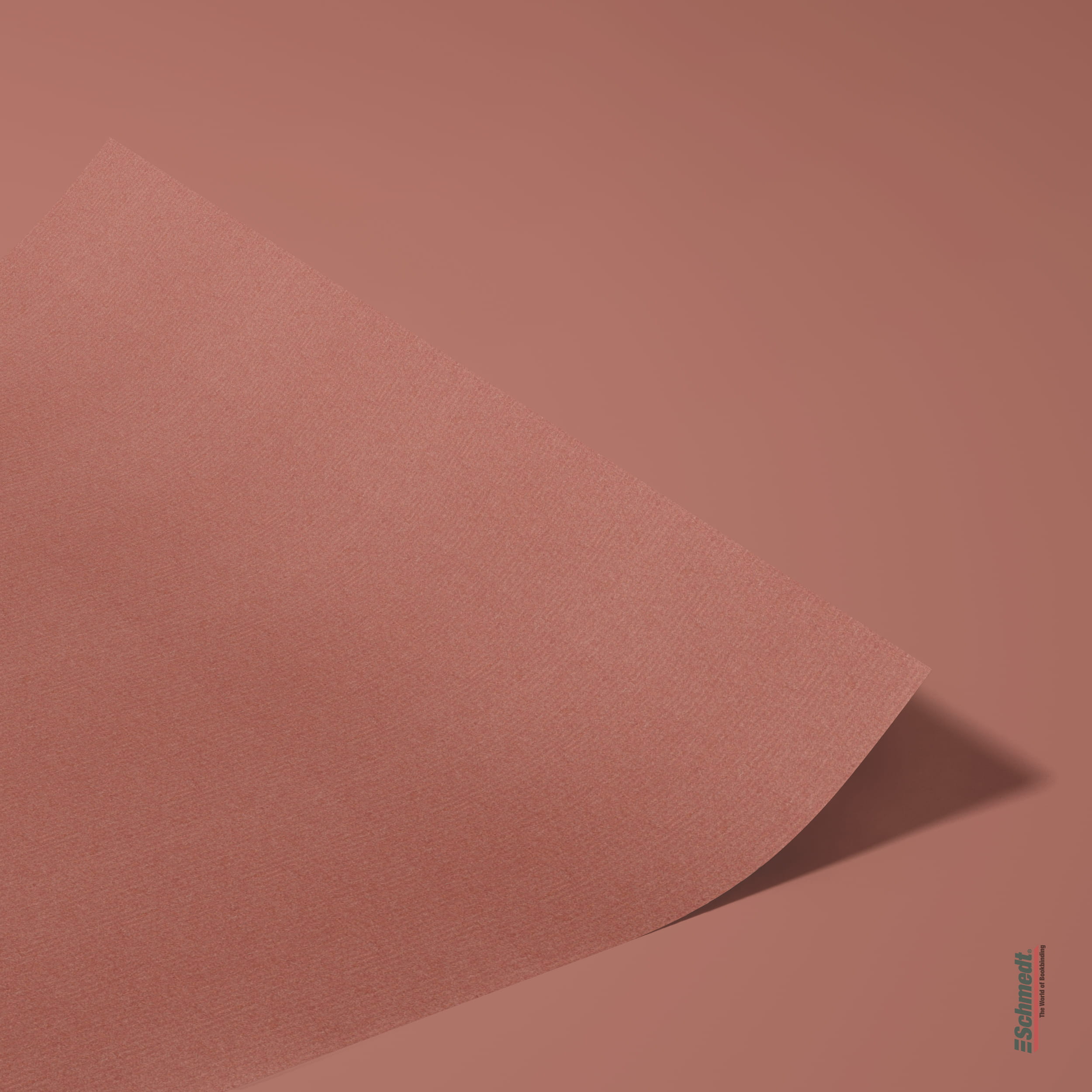 Bugra-Büttenpapier - Farbe 303 - ziegelrot - einsetzbar als Vorsatzpapier oder als exklusives Umschlag- und Einbandmaterial für Bücher. Geei... - Bild-1