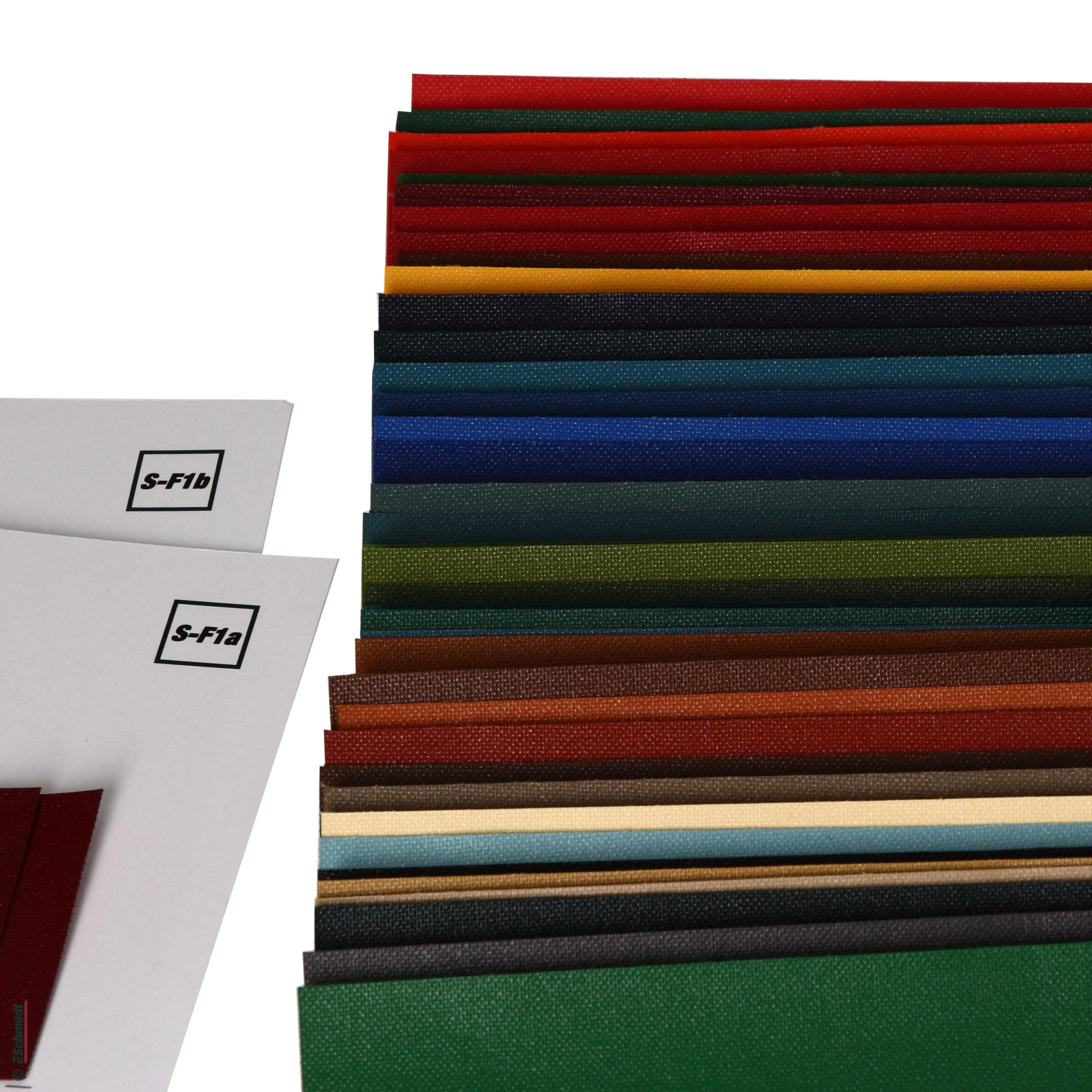 Sample pack - Englisch Buckram library cloth - Sample pack with DIN A4 samples of all 46 shades.... - image-1