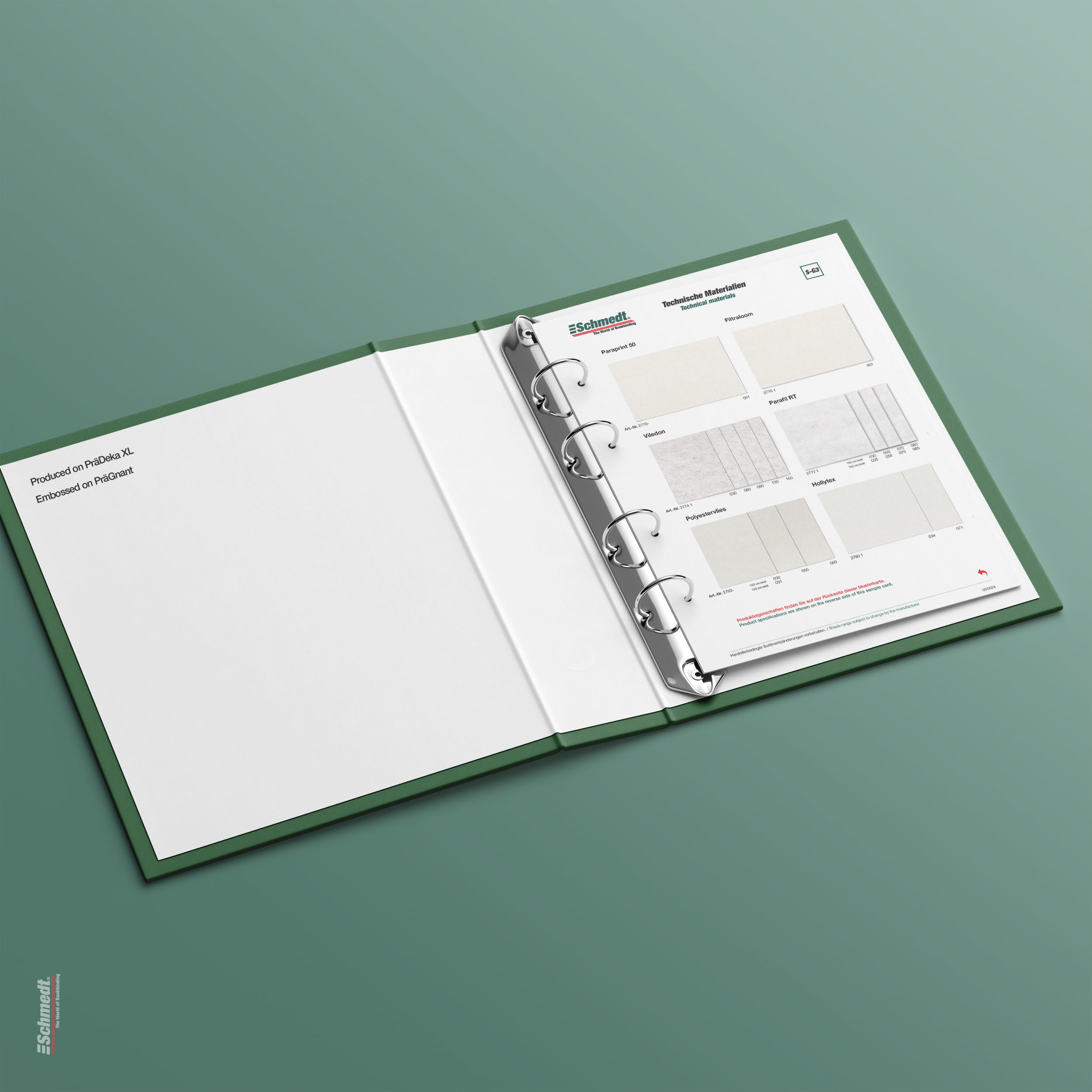 Sample card  Non-wovens - Type S-G3 Technical materials 3/3... - image-1